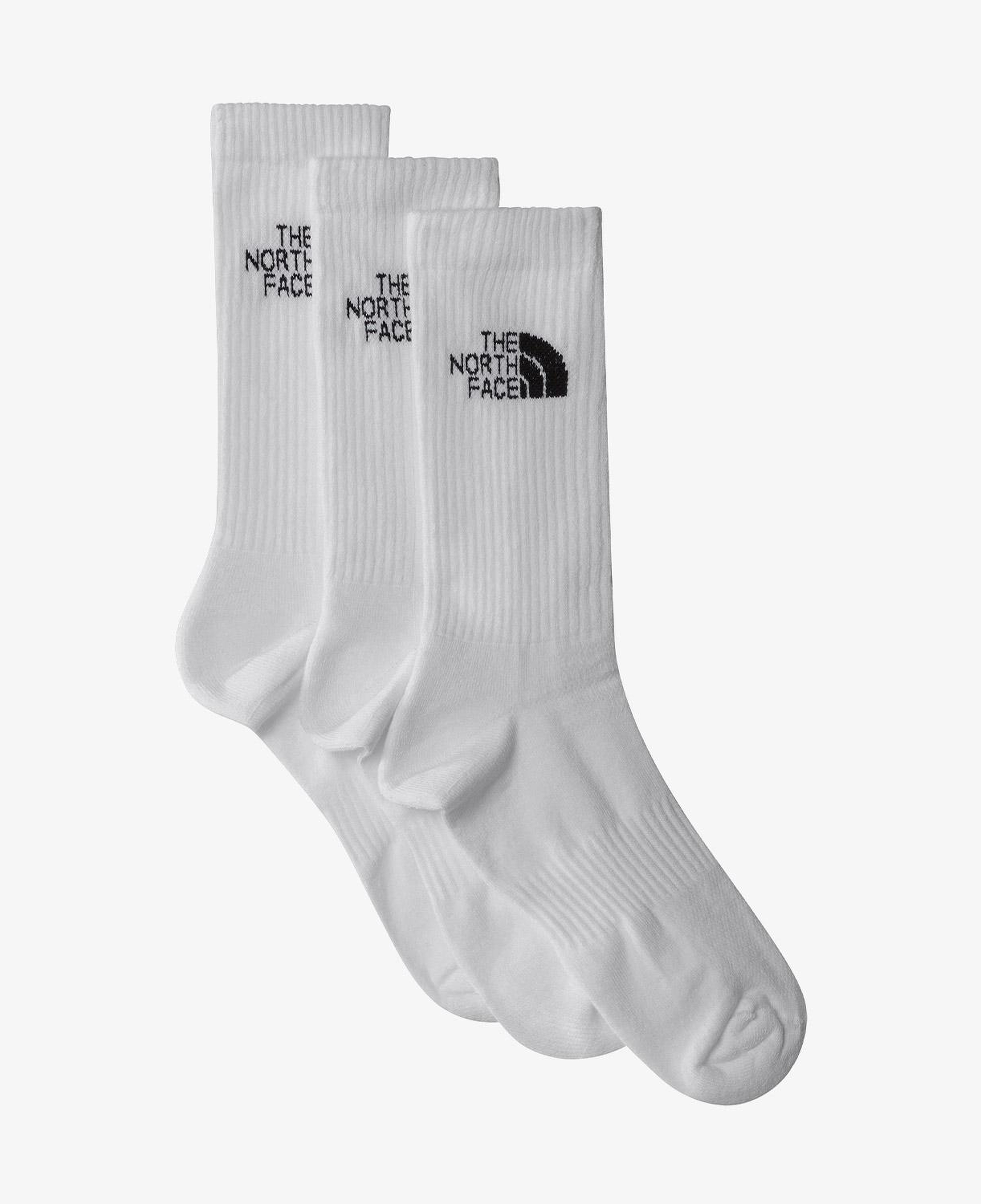 The North Face Multi Sport Cushion Crew 3'lü Unisex Beyaz Çorap