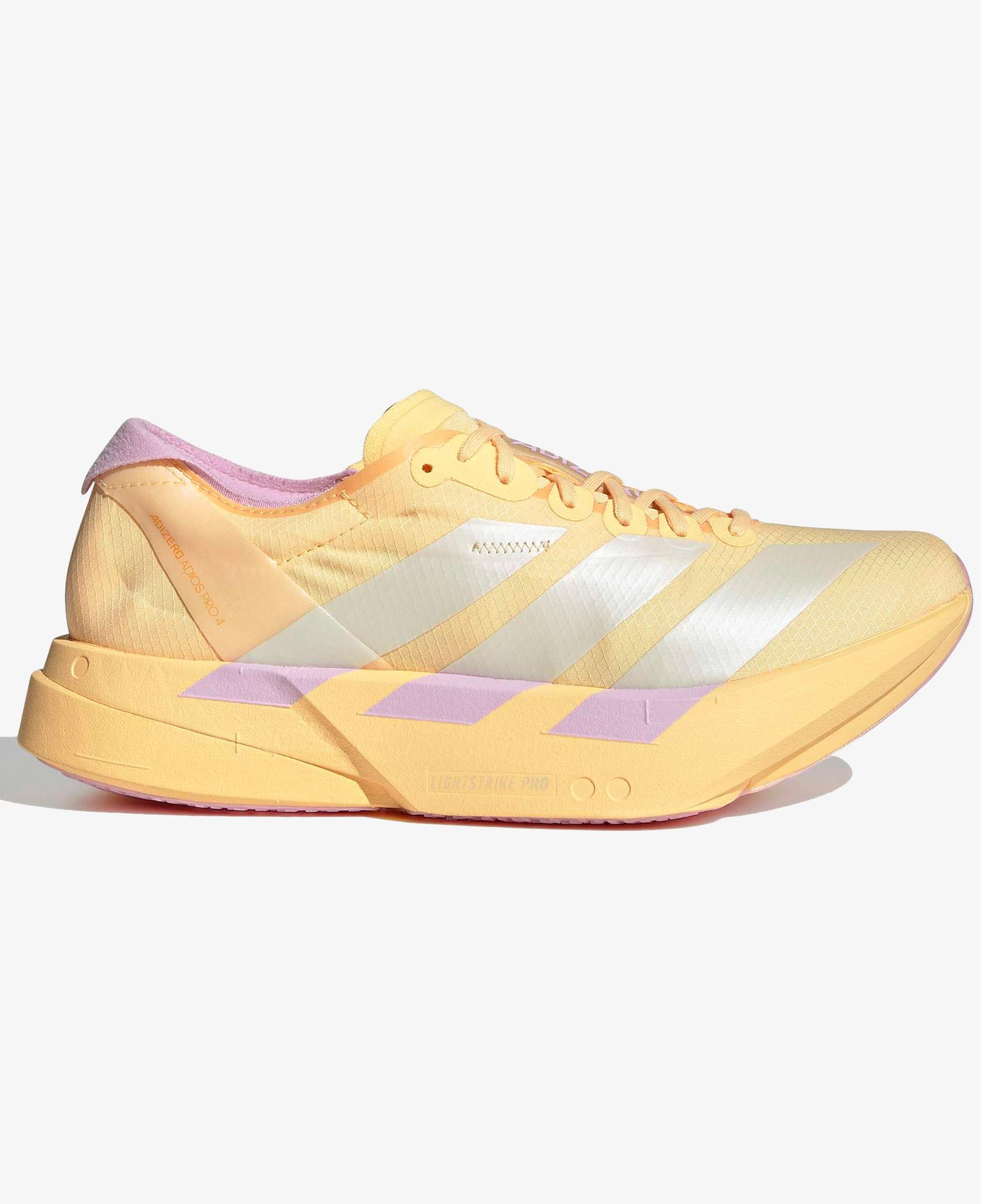 adidas Adizero Adios Pro 4 Kadın Turuncu Koşu Ayakkabısı