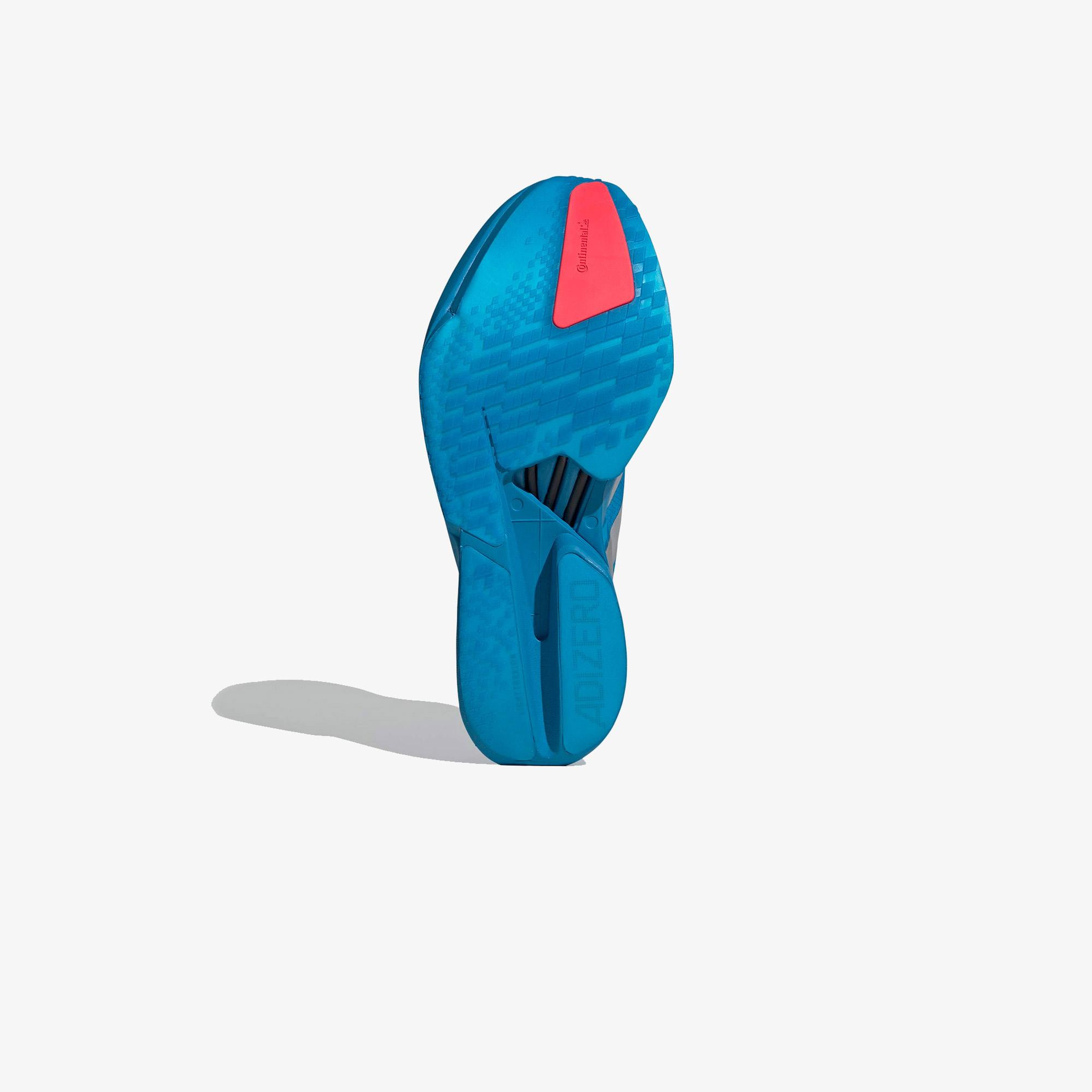 adidas Adizero Adios Pro 4 Erkek Mavi Koşu Ayakkabısı