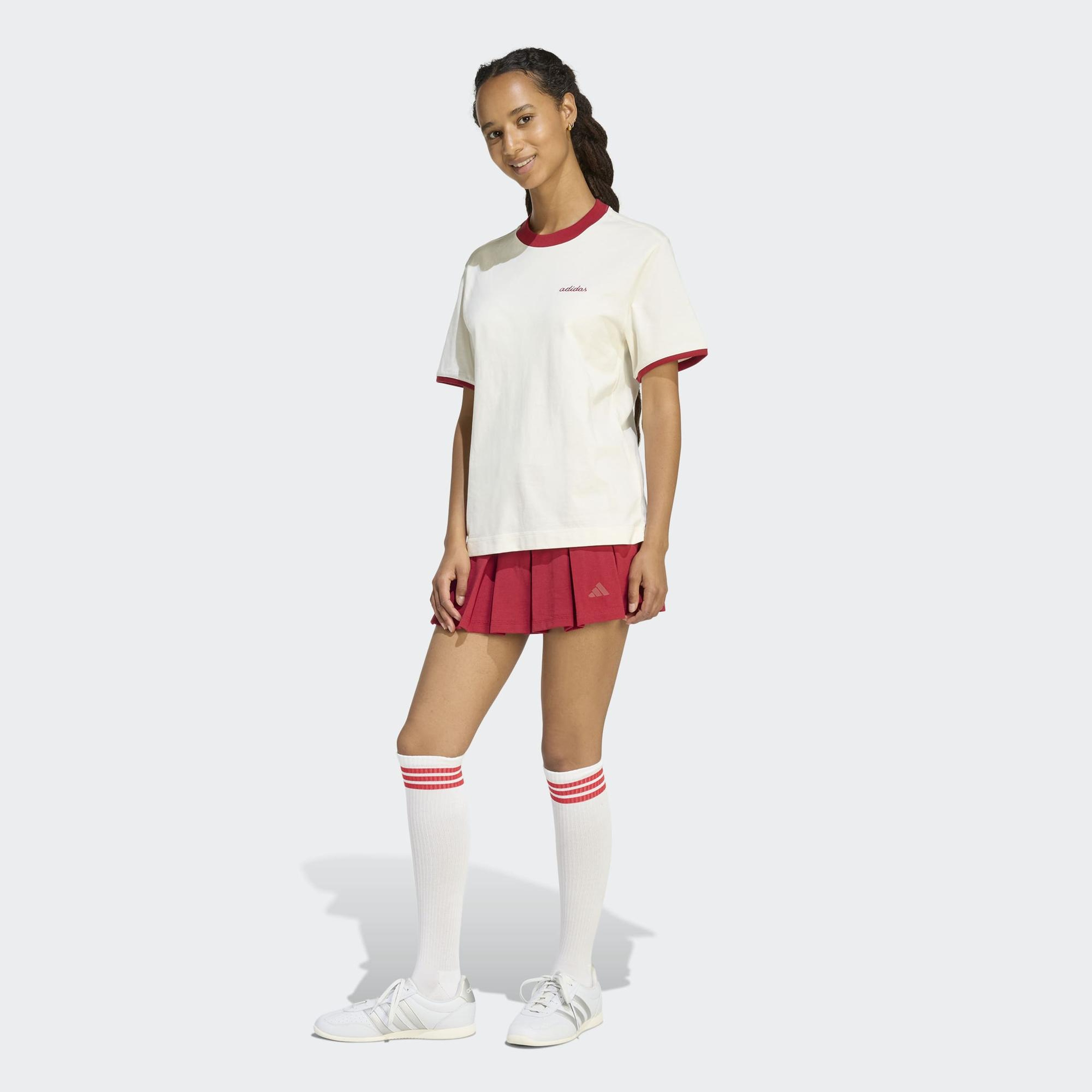 adidas Cp Kadın Beyaz Antrenman T-Shirt