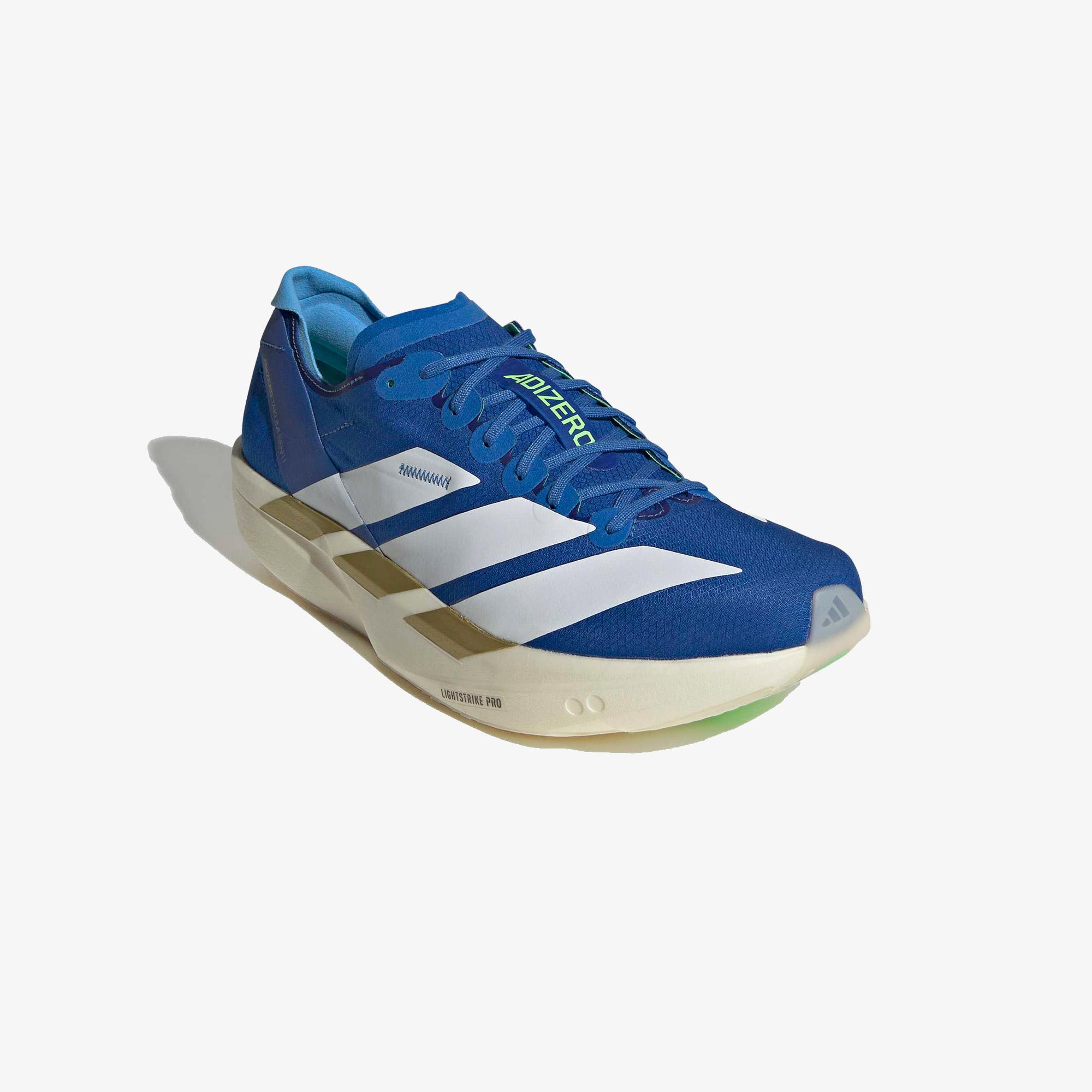 adidas Adizero Takumi Sen 11 Erkek Mavi Koşu Ayakkabısı