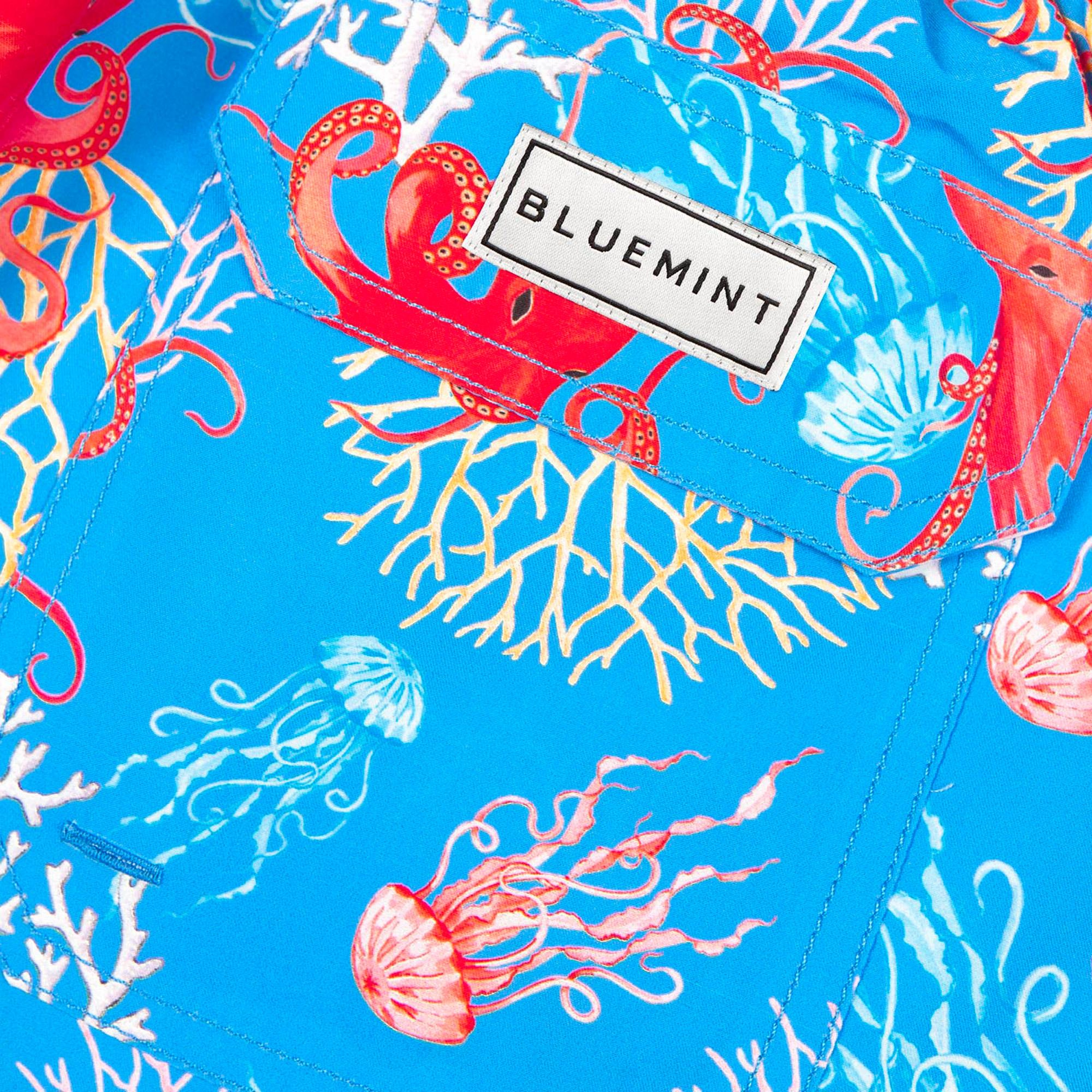 Bluemint Arthus Erkek Aqua Octopus Deniz Şortu