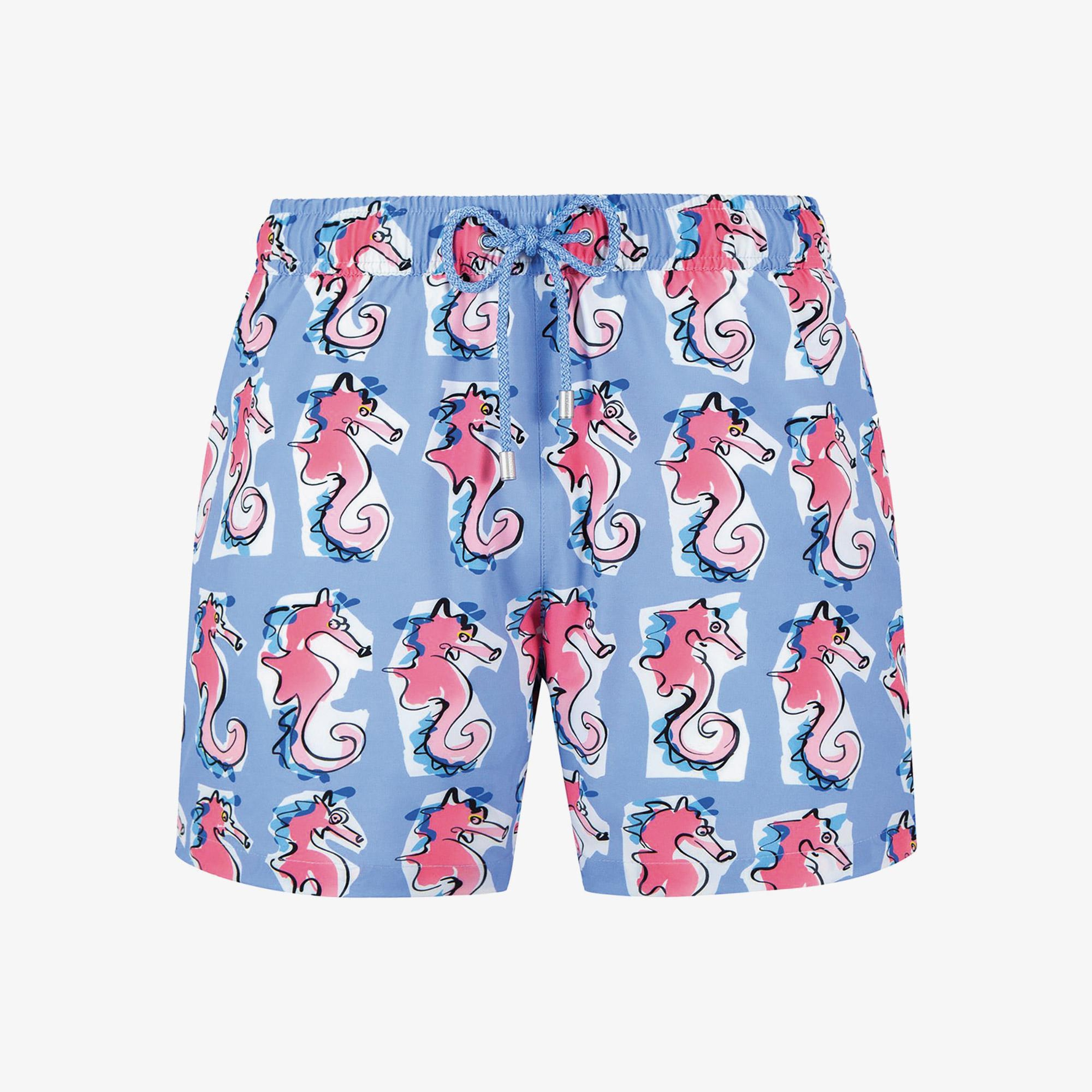 Bluemint Arthus Stretch Erkek Mavi Deniz Şortu