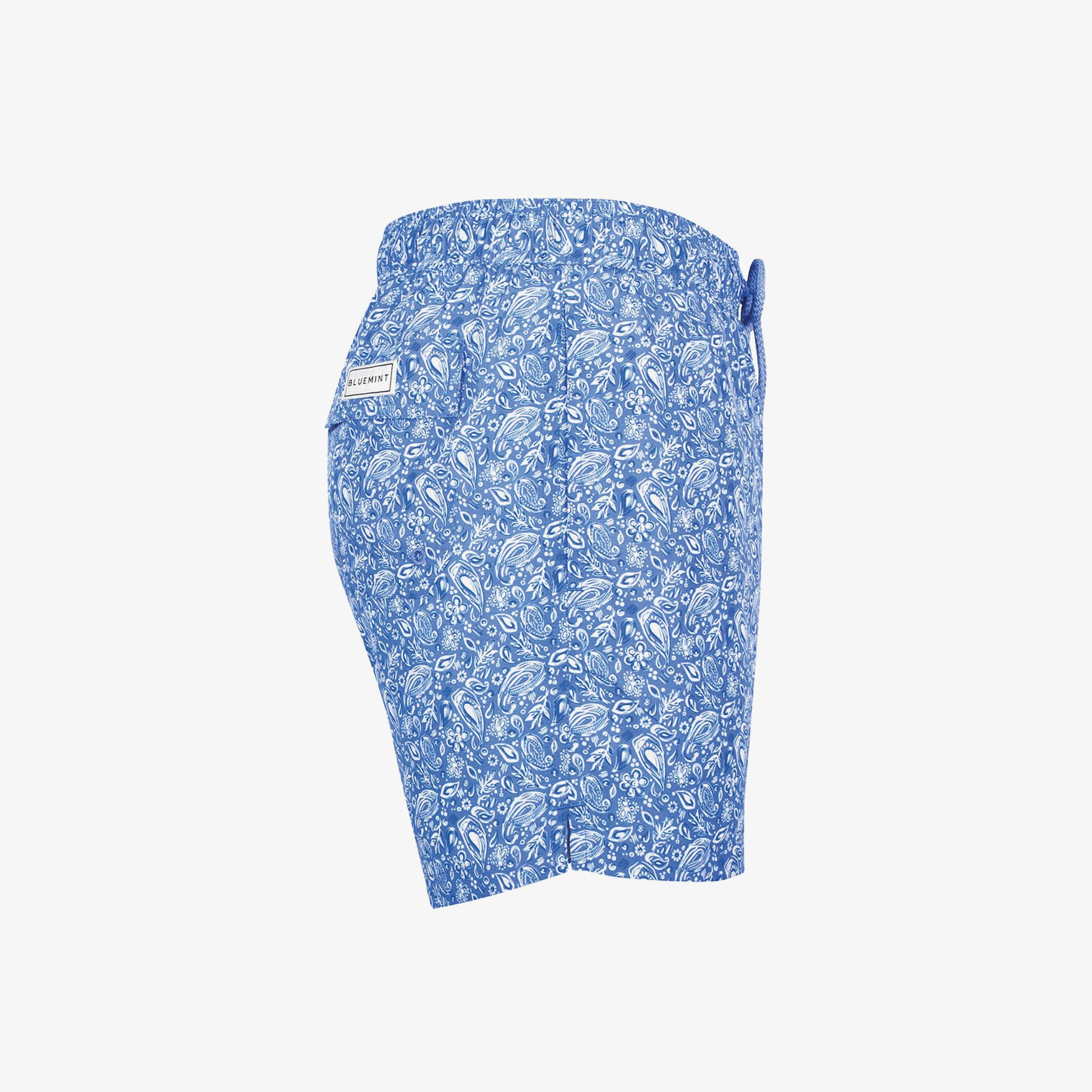 Bluemint Logan Erkek Mavi Outline Deniz Şortu