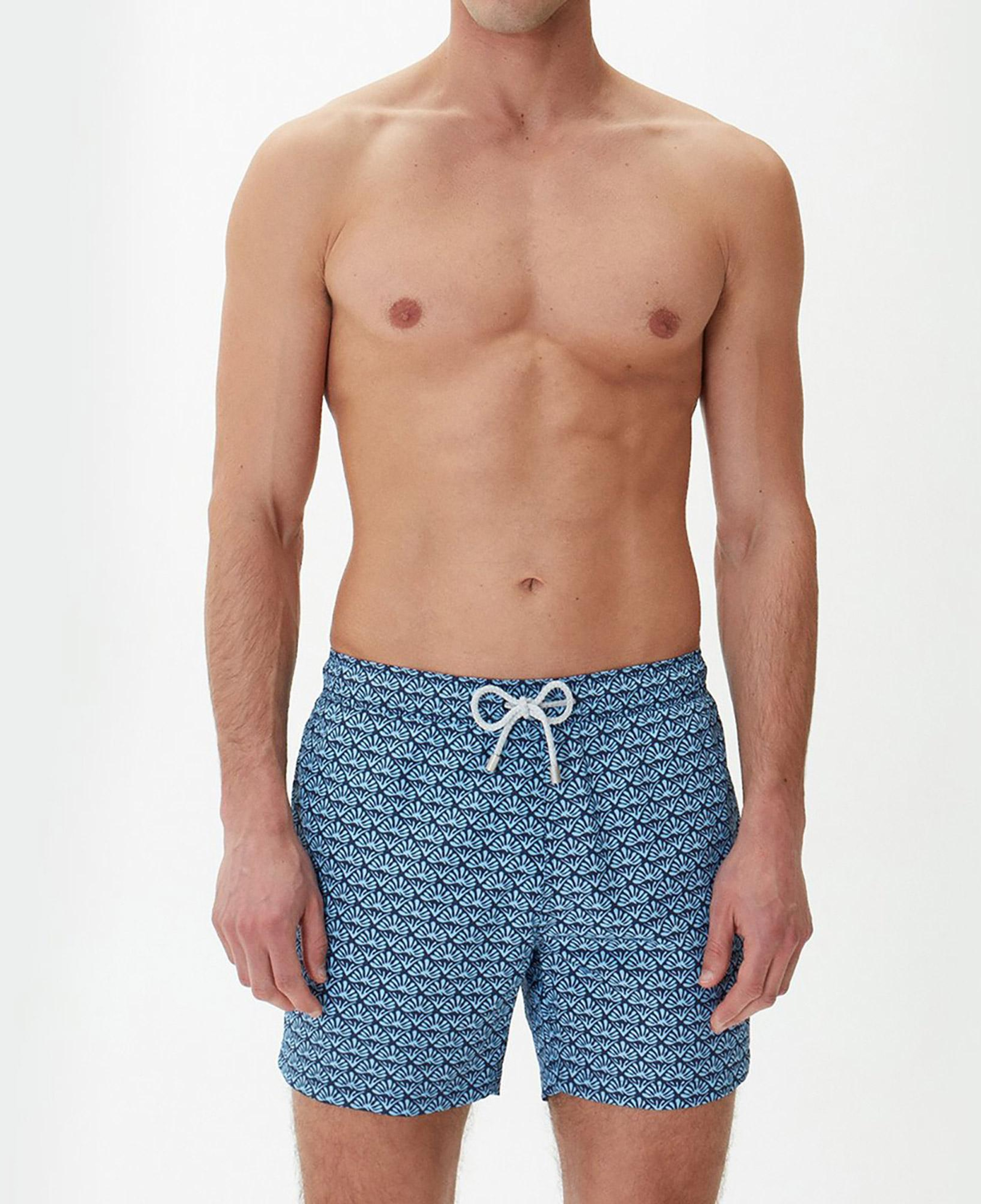 Bluemint Logan Erkek Navy Moss Lacivert Deniz Şortu