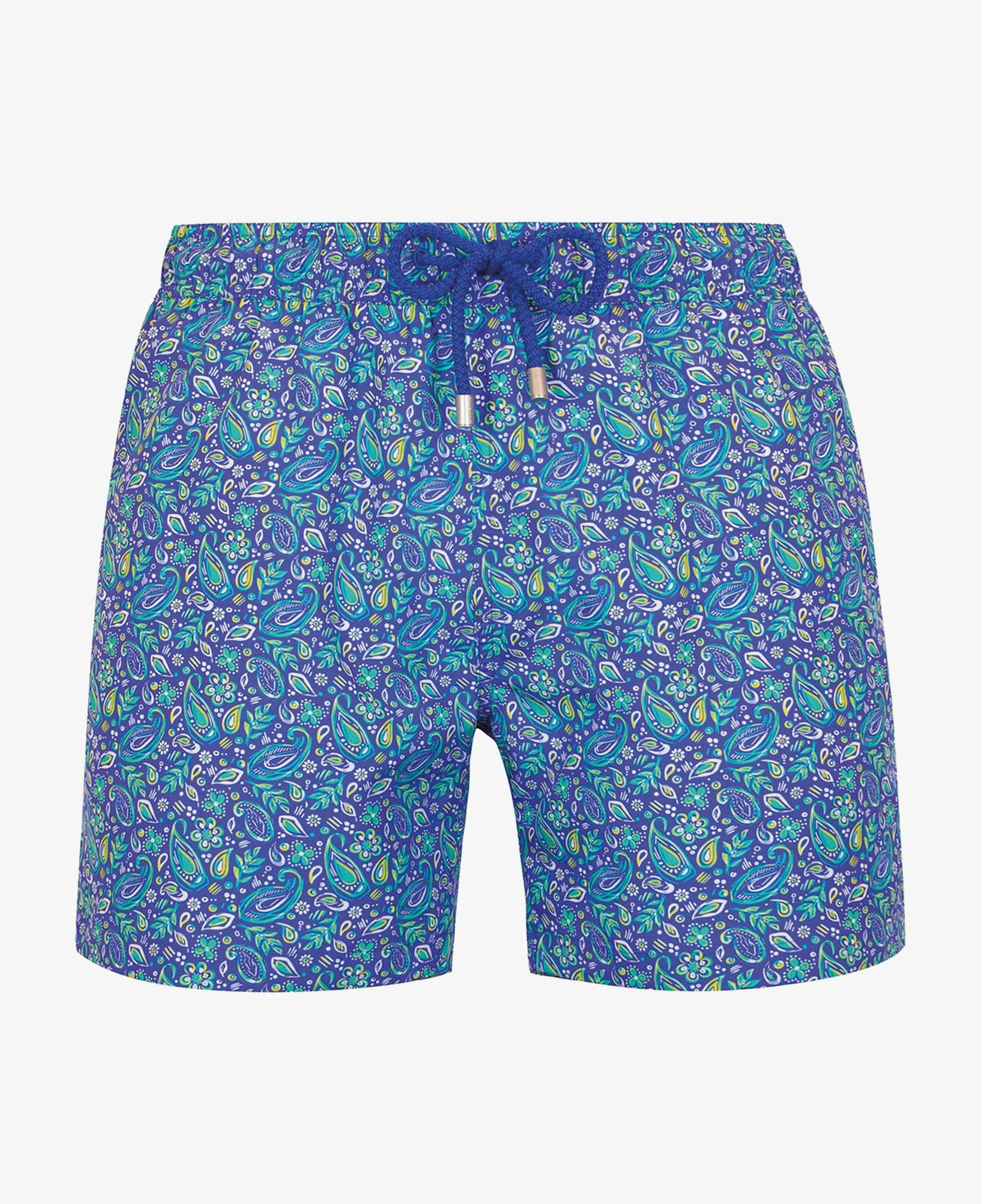 Bluemint Logan Erkek Mavi Paisley Deniz Şortu