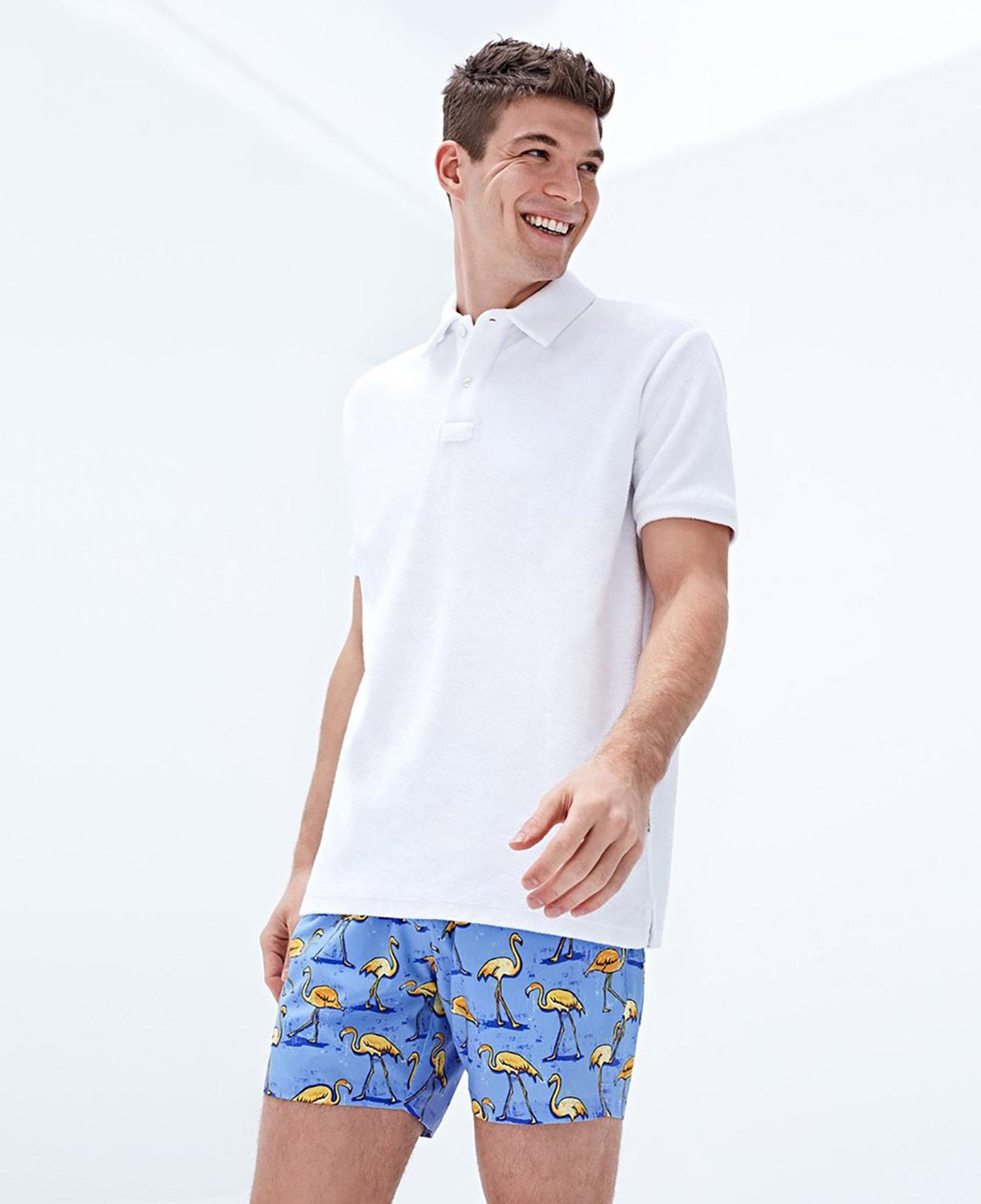 Bluemint Arthus Stretch Erkek Mavi Deniz Şortu