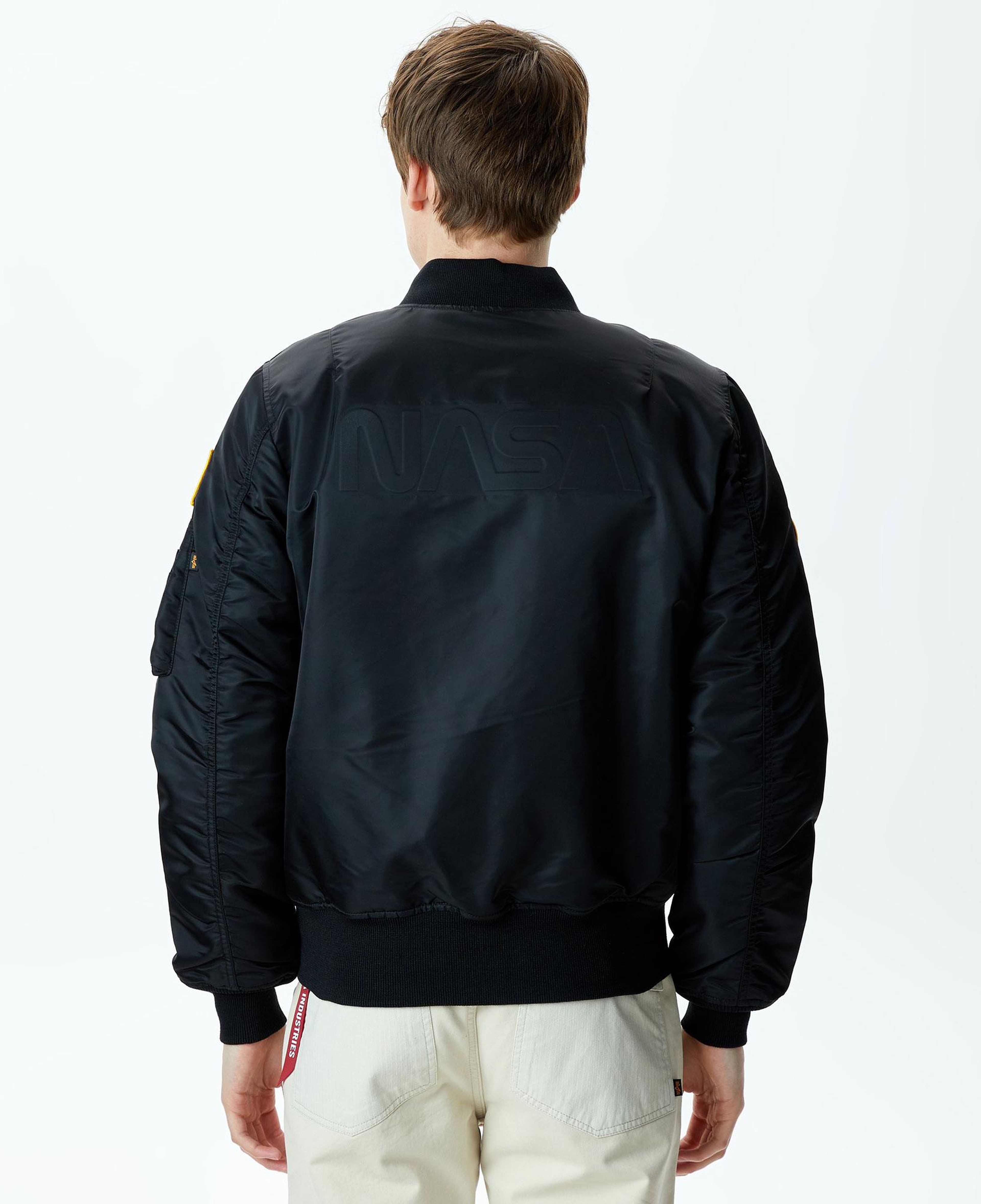 Alpha Industries Nasa Ma-1 Flight Gen Erkek Siyah Ceket