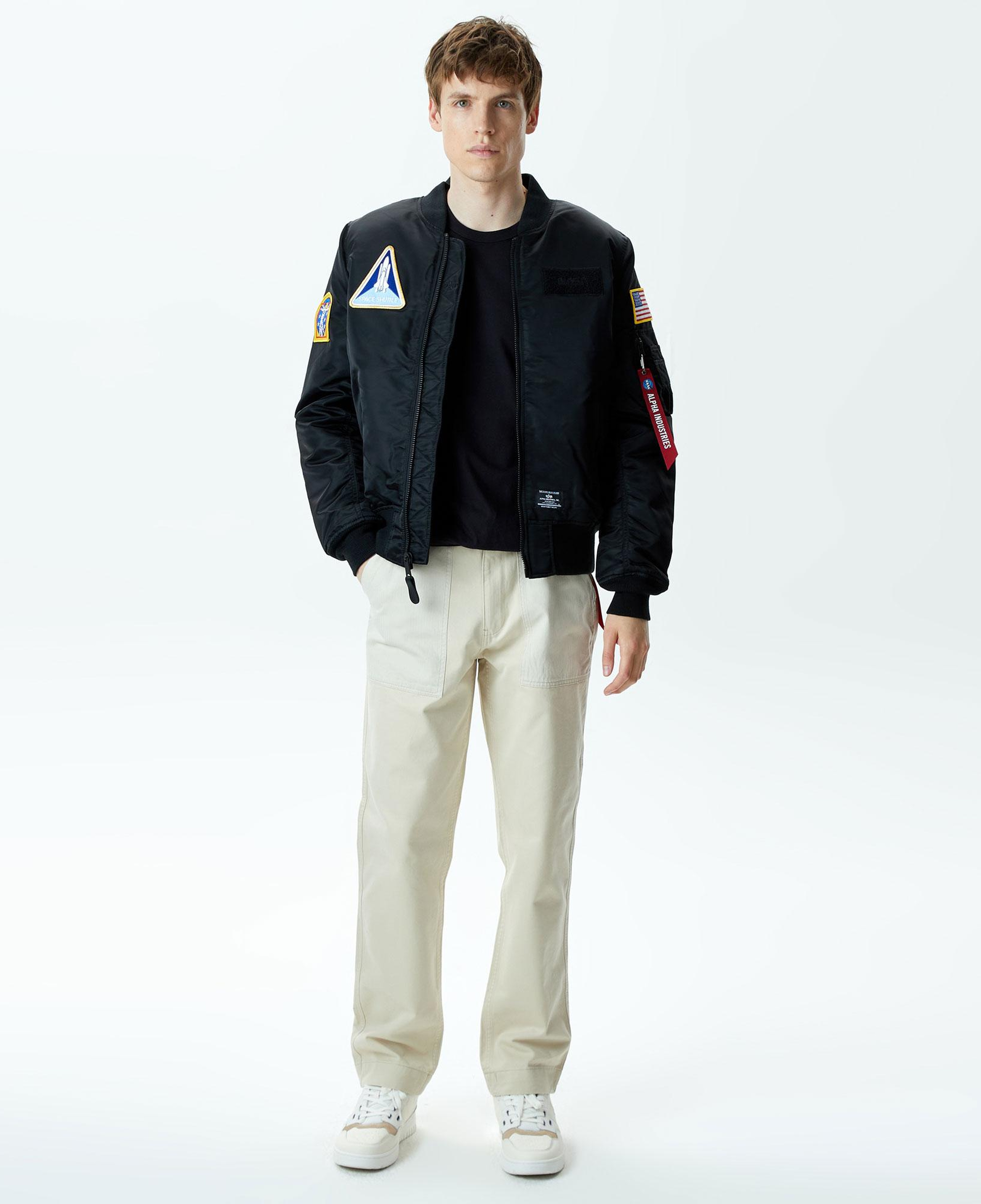Alpha Industries Nasa Ma-1 Flight Gen Erkek Siyah Ceket