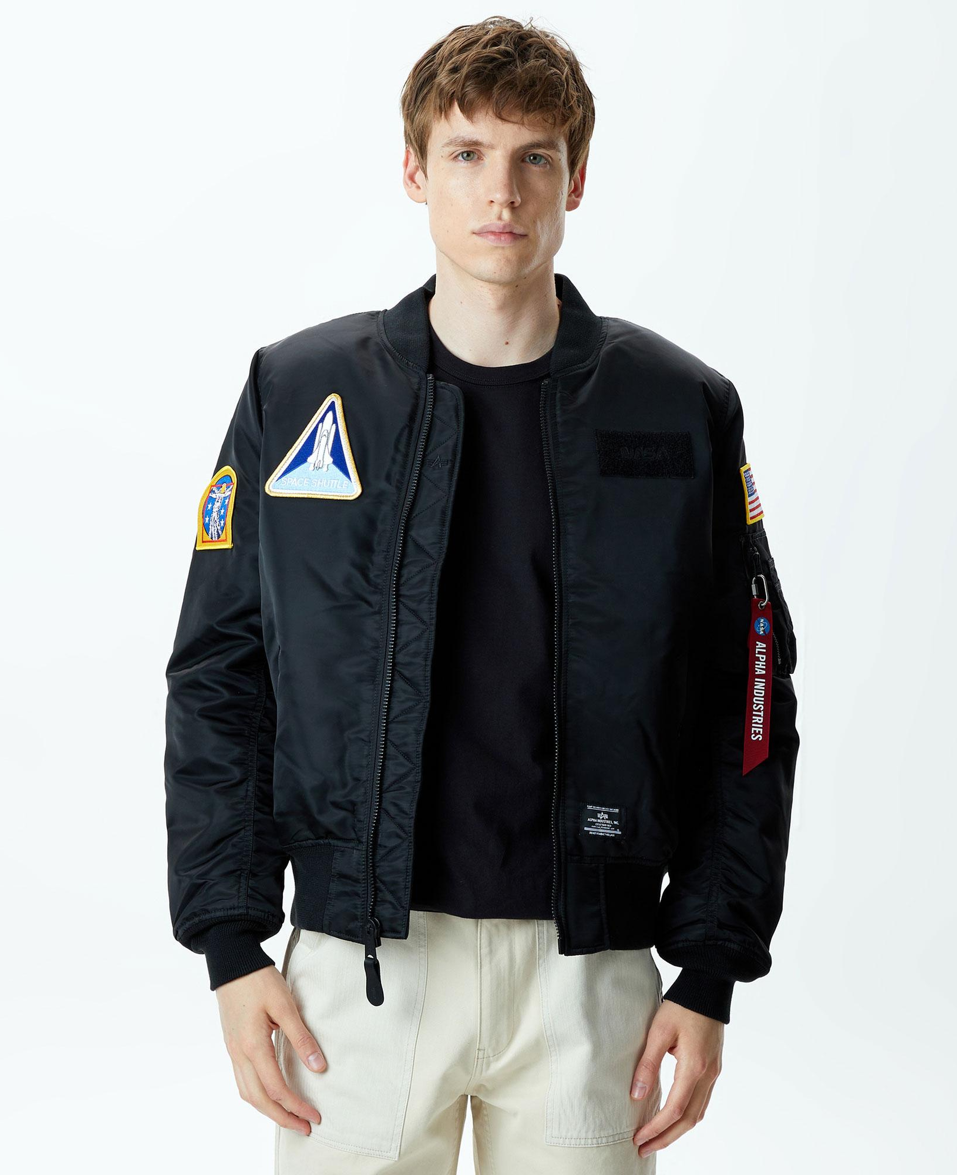 Alpha Industries Nasa Ma-1 Flight Gen Erkek Siyah Ceket