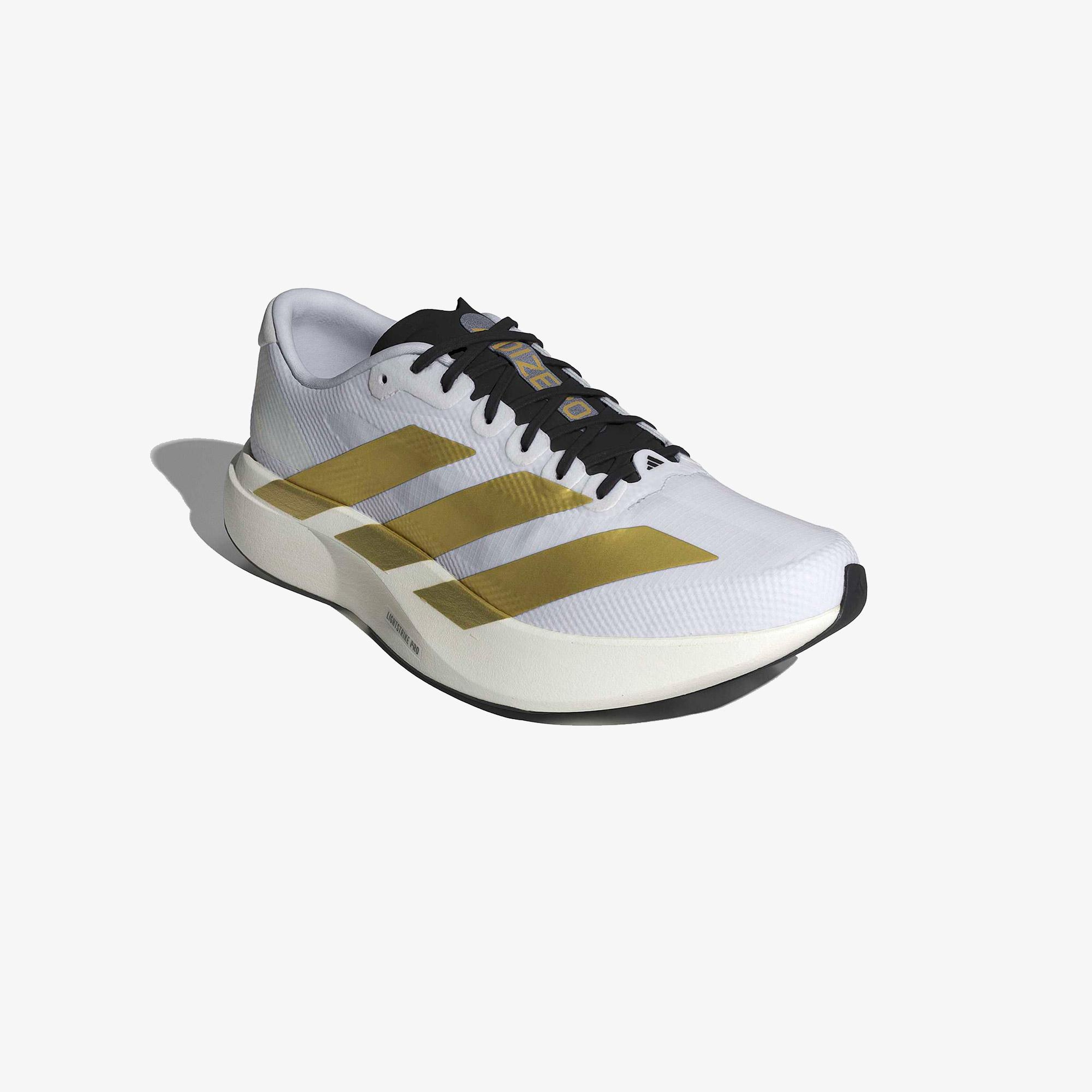 adidas Adizero Evo Sl Erkek Beyaz Koşu Ayakkabısı