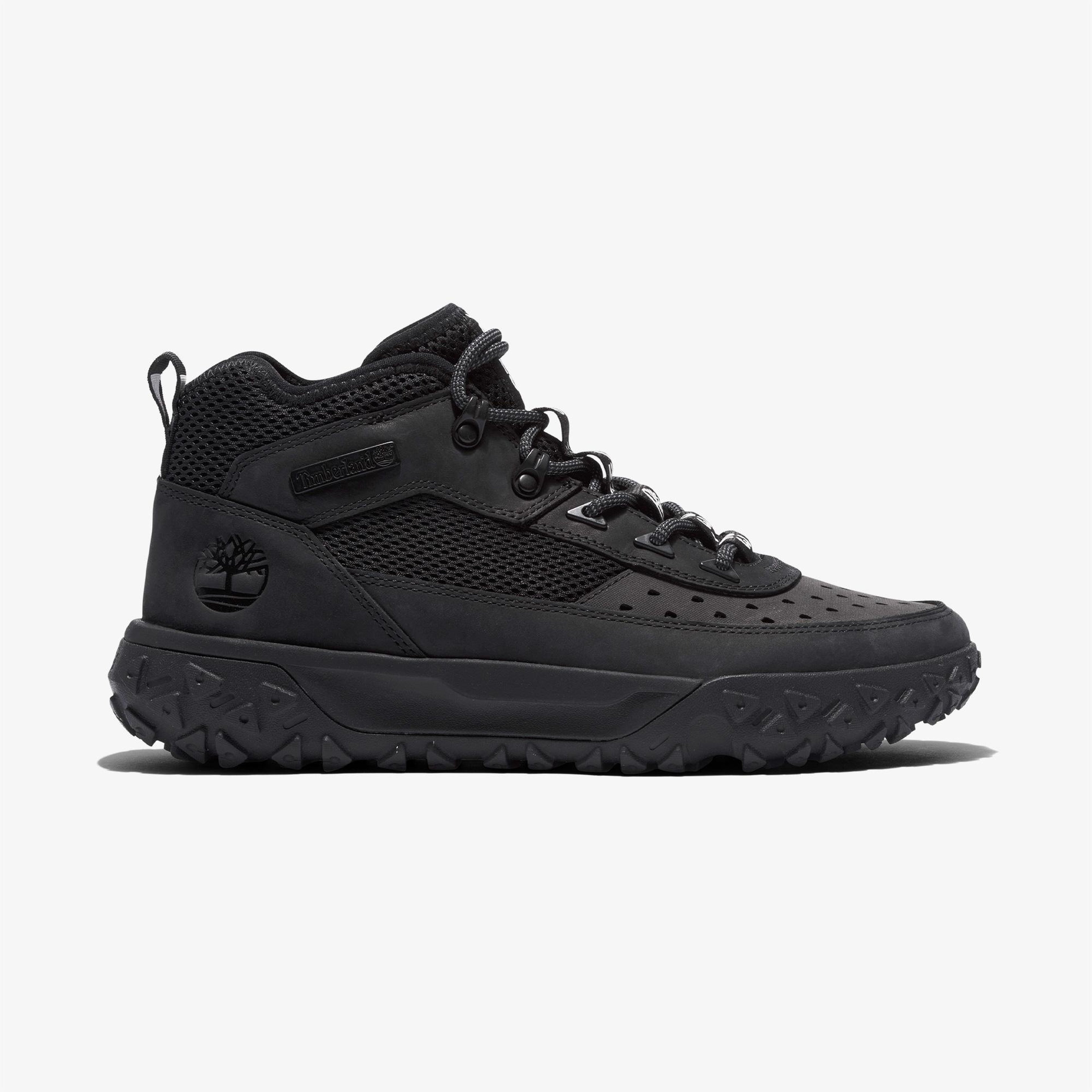 Timberland Greenstride Motion 6 Mid Lace Up Erkek Siyah Yürüyüş Botu