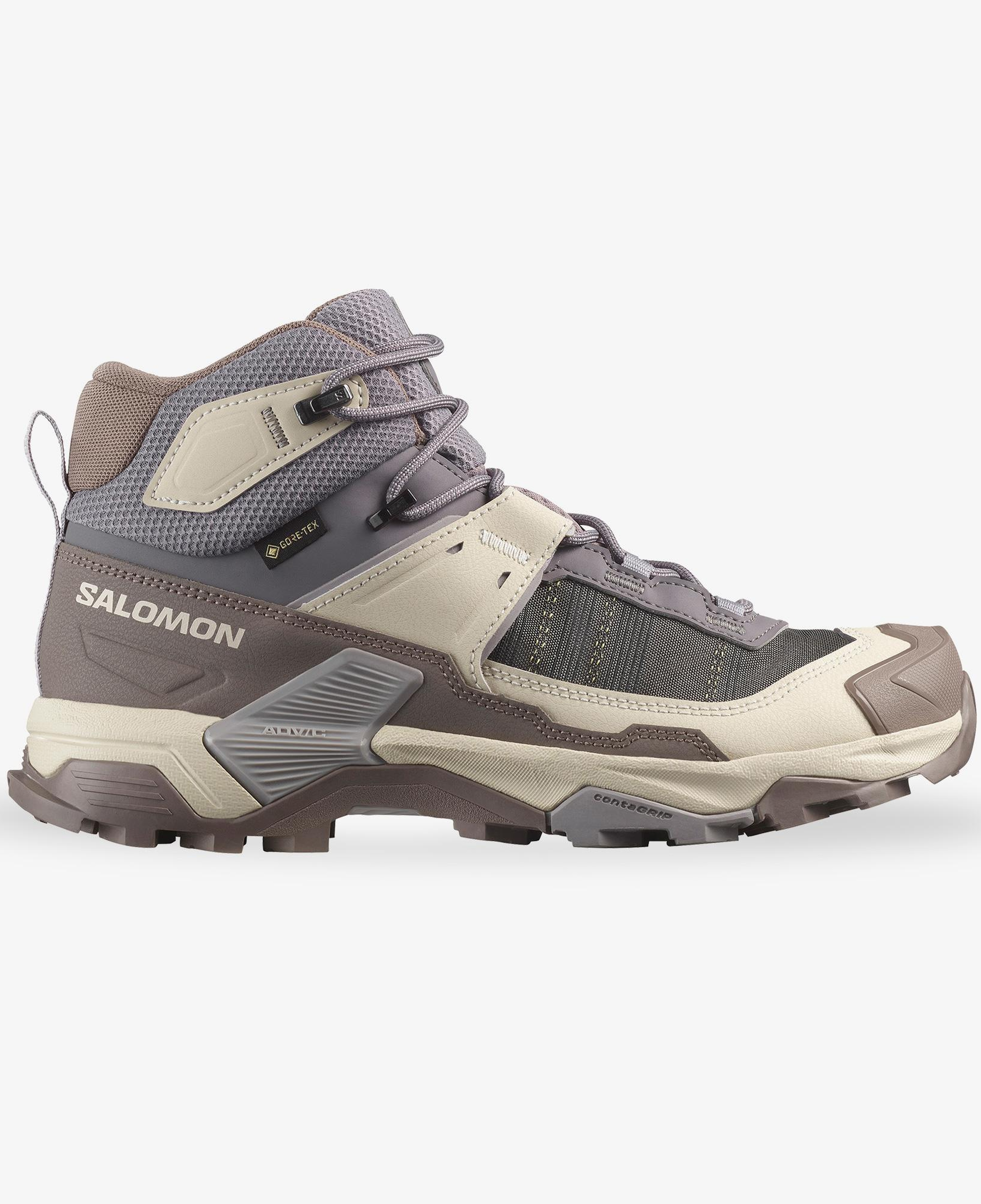Salomon X Ultra 5 Mid Gore-Tex Kadın Gri Bot