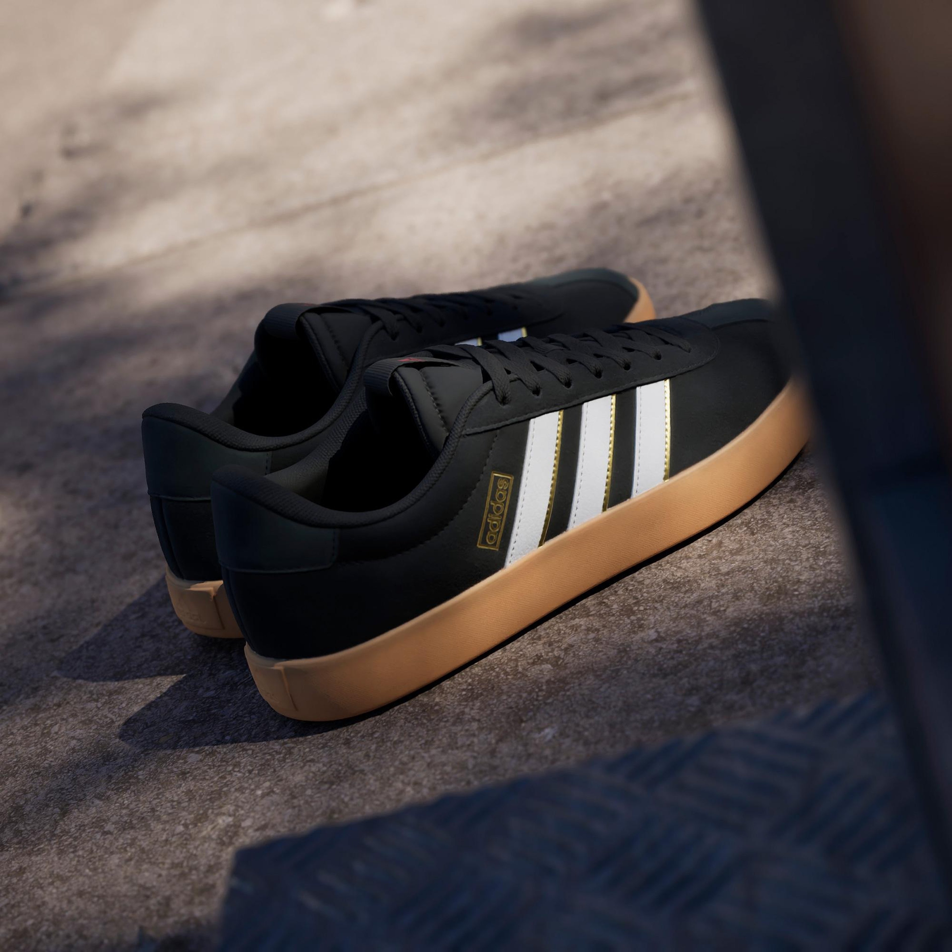 adidas VL Court 3.0 Erkek Siyah Spor Ayakkabı
