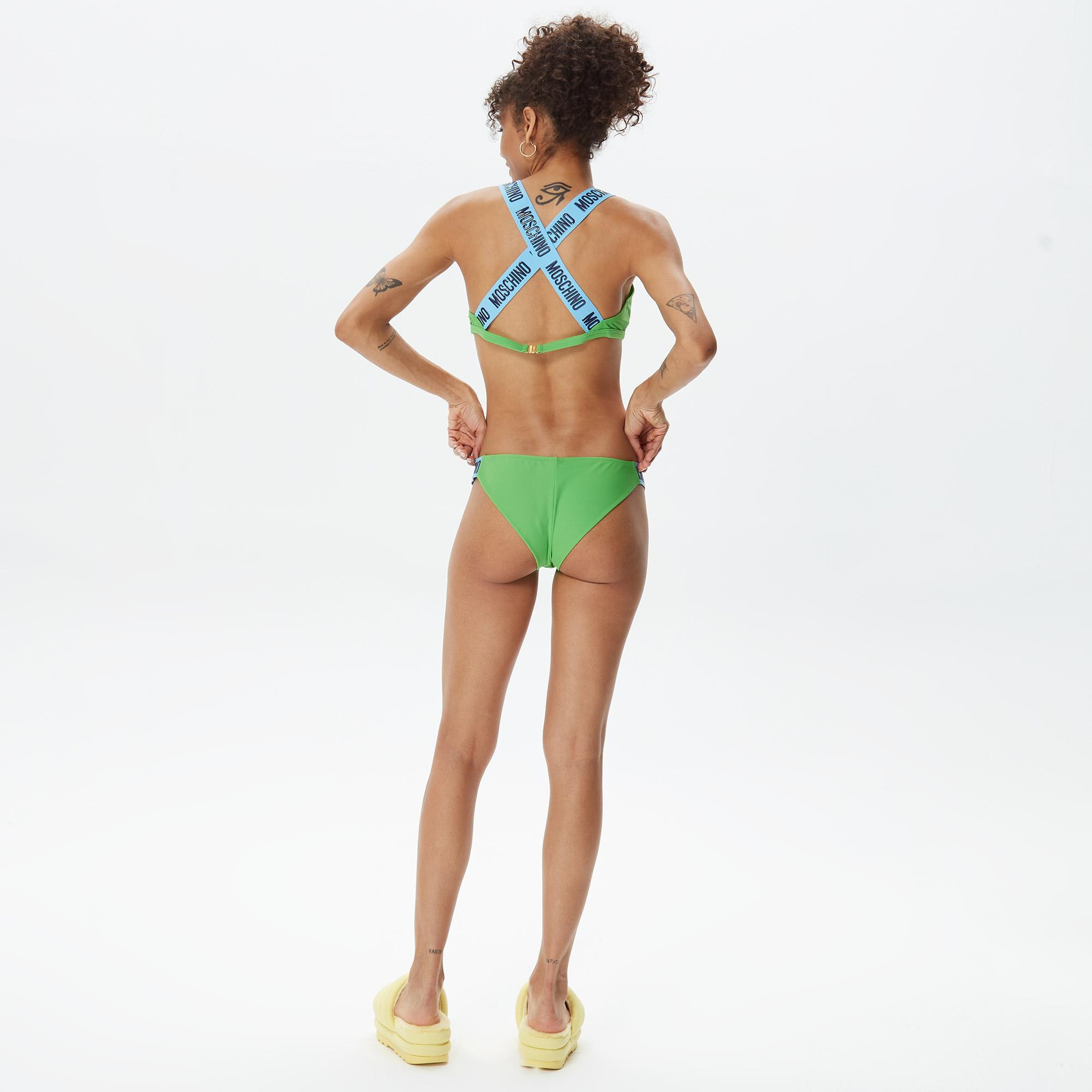 Moschino Kadın Yeşil Bikini Altı