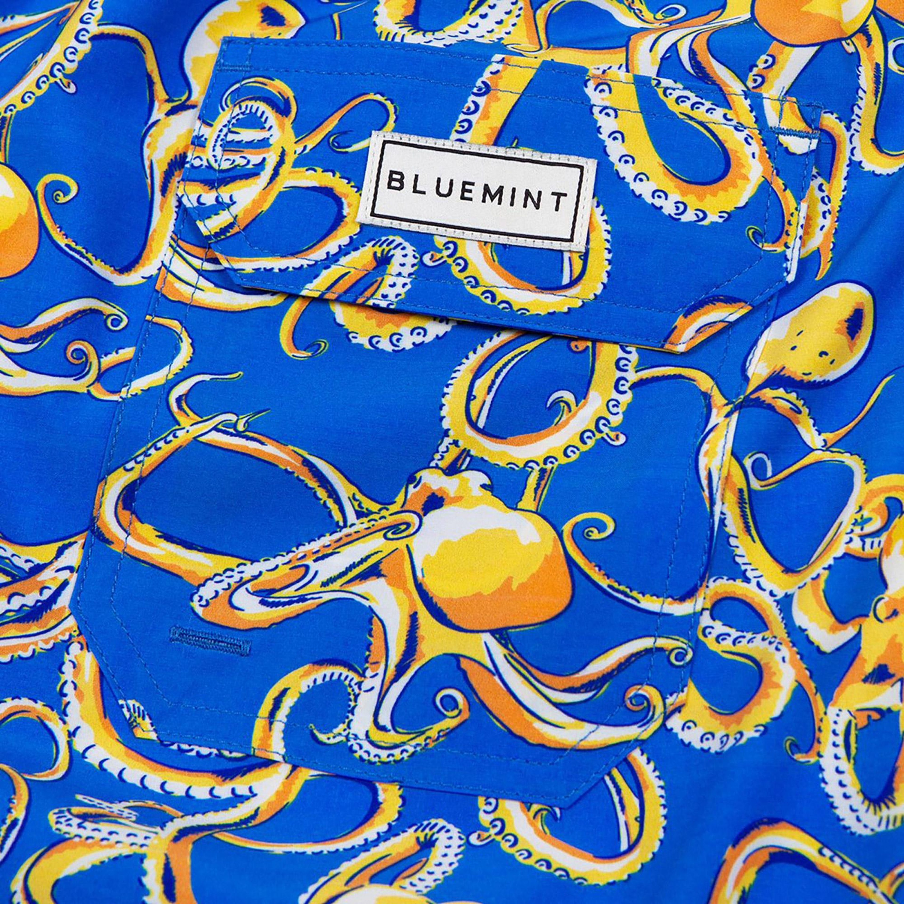 Bluemint Erkek Mavi Deniz Şortu