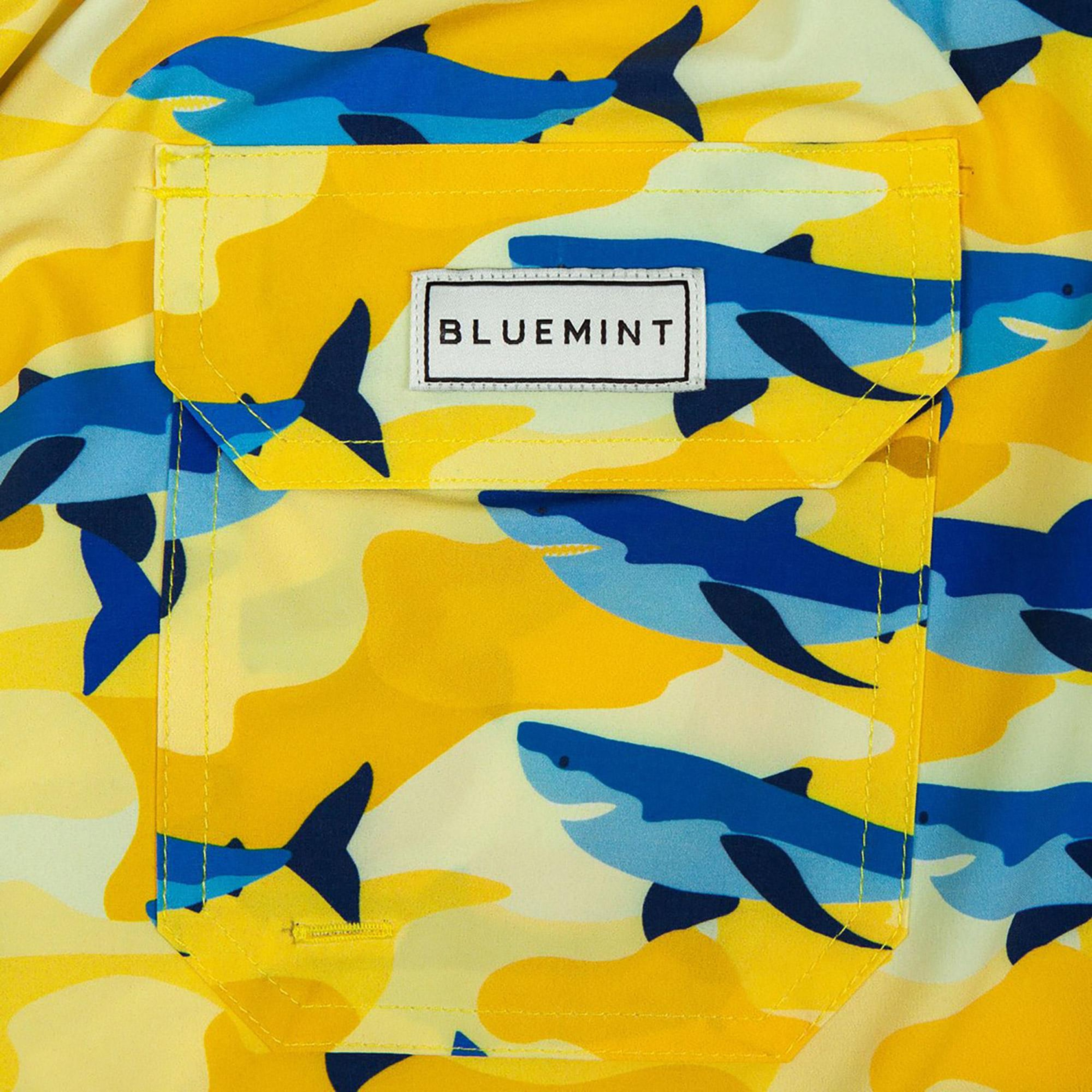 Bluemint Erkek Sarı Deniz Şortu