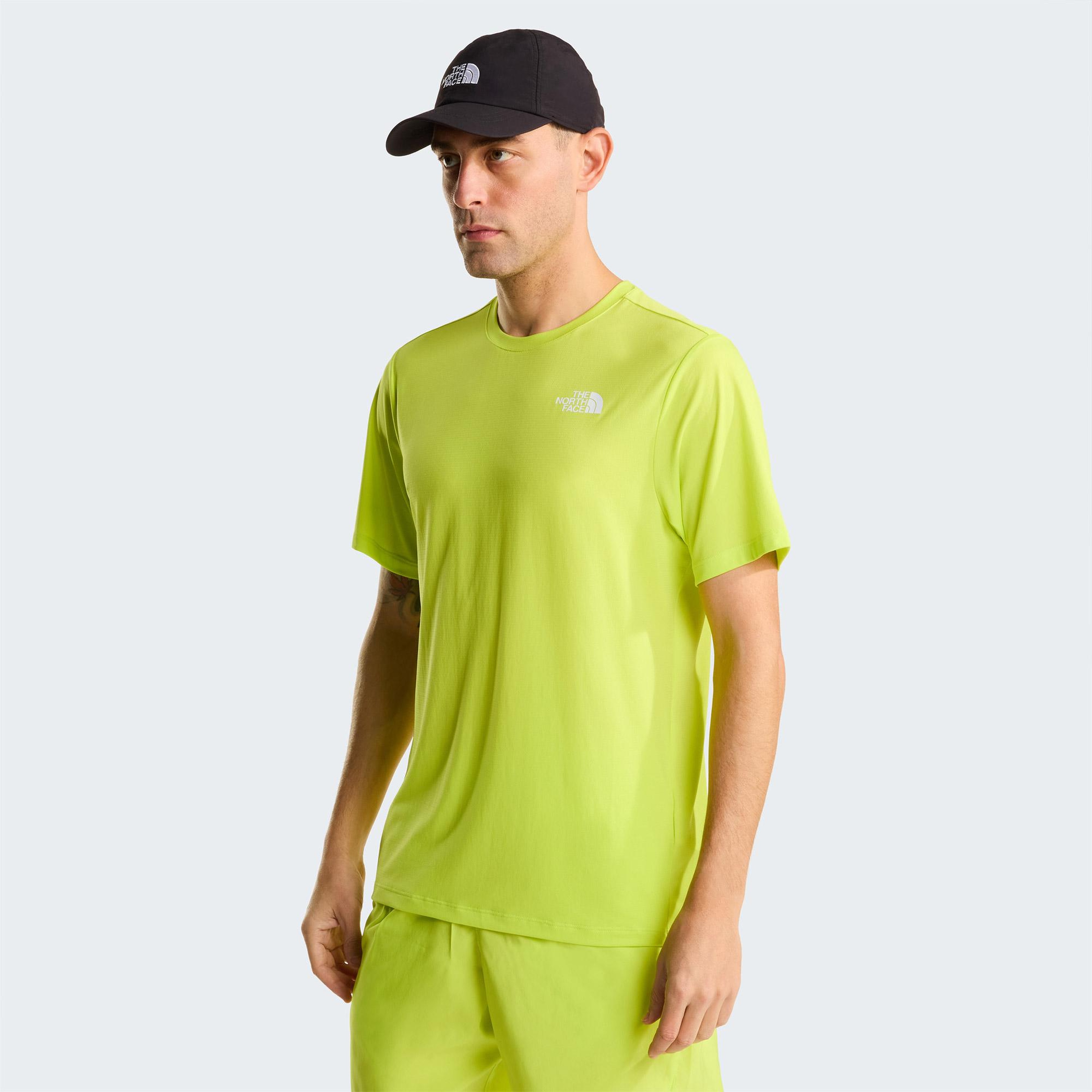 The North Face 24/7 S/S Reg Erkek Yeşil T-Shirt