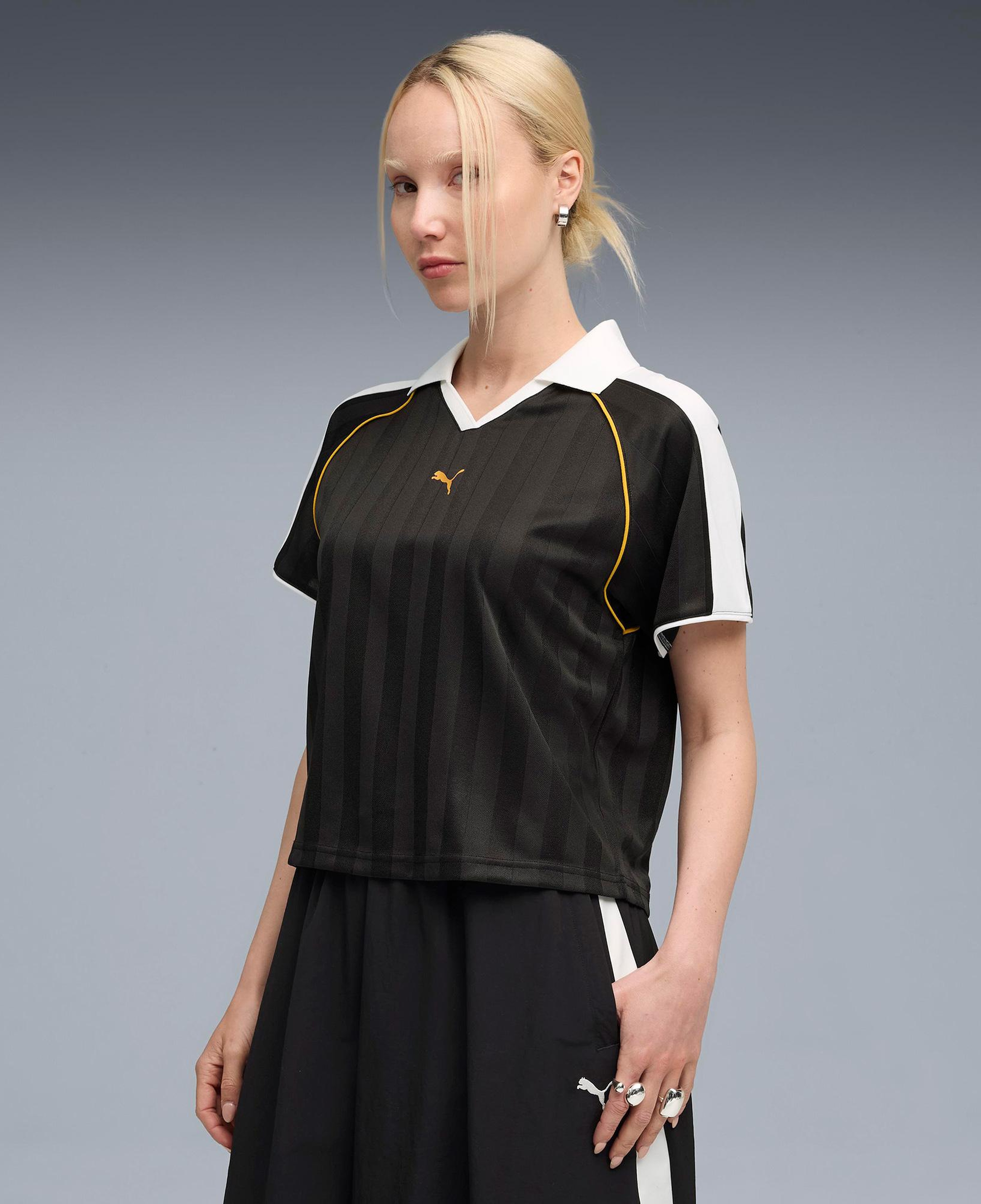 Puma T7 Relaxed Football Kadın Siyah Forma