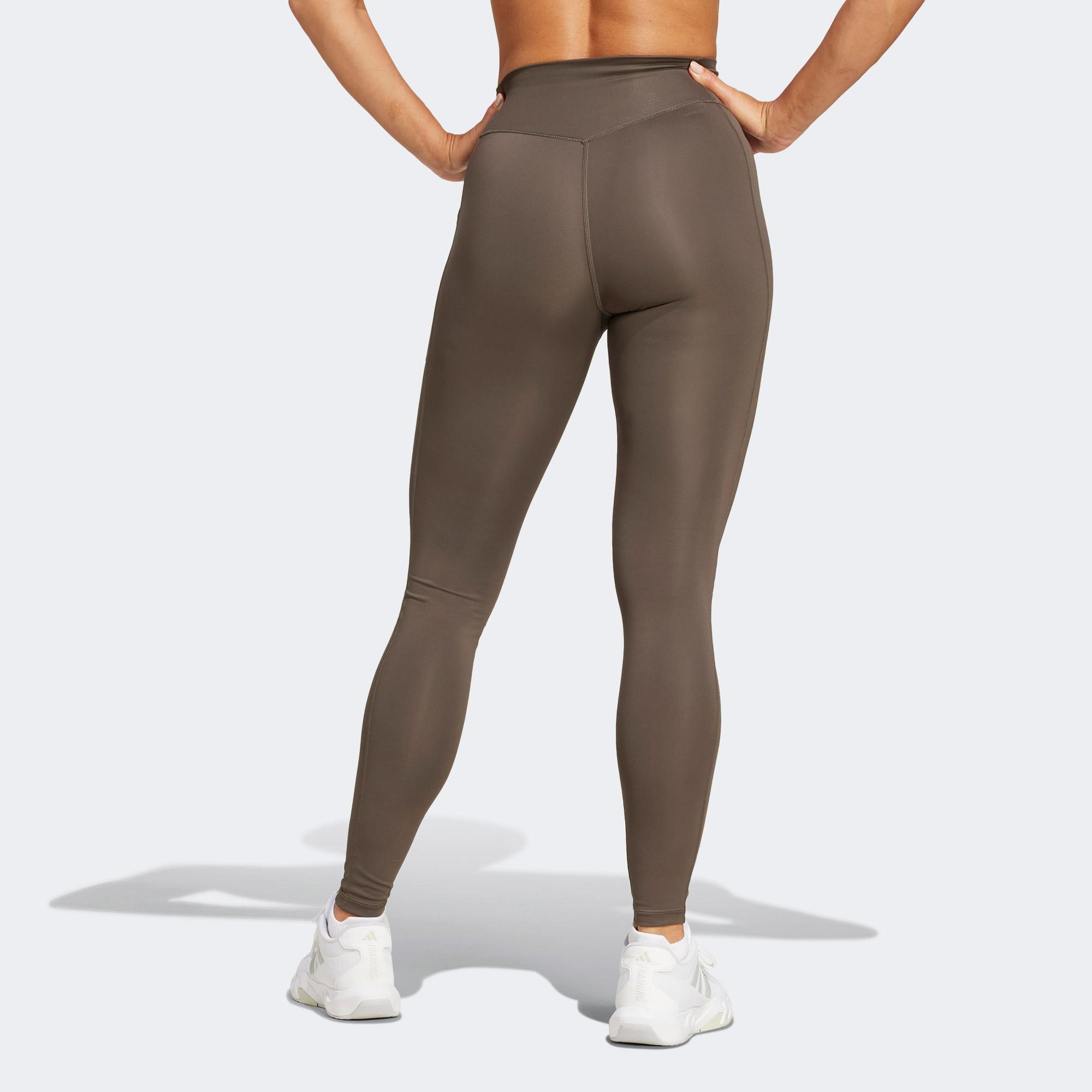 adidas Optime Full-Length Kadın Yeşil Günlük Tayt