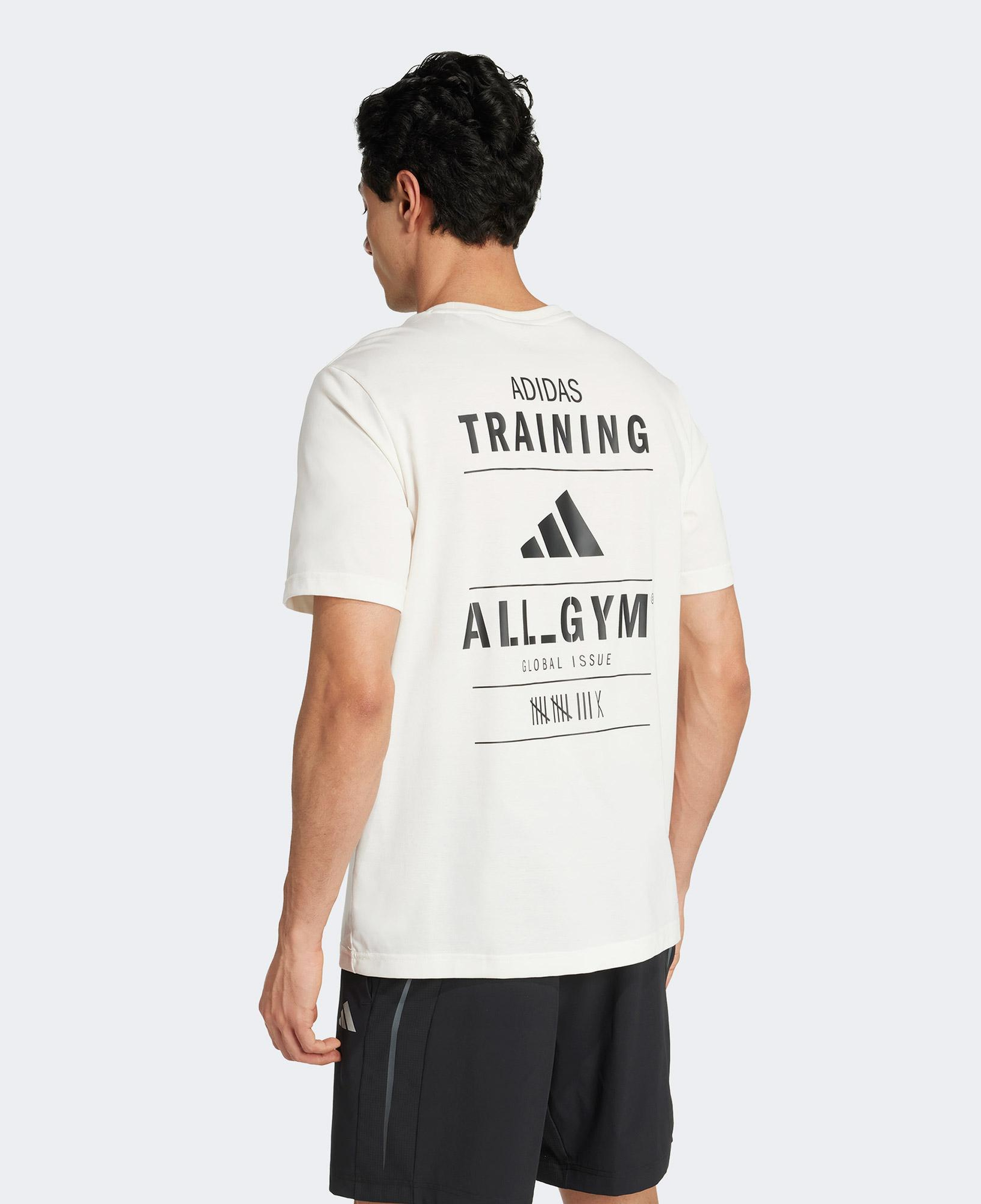 adidas Climacool Category Training Graphic Erkek Beyaz Antrenman T-Shirt
