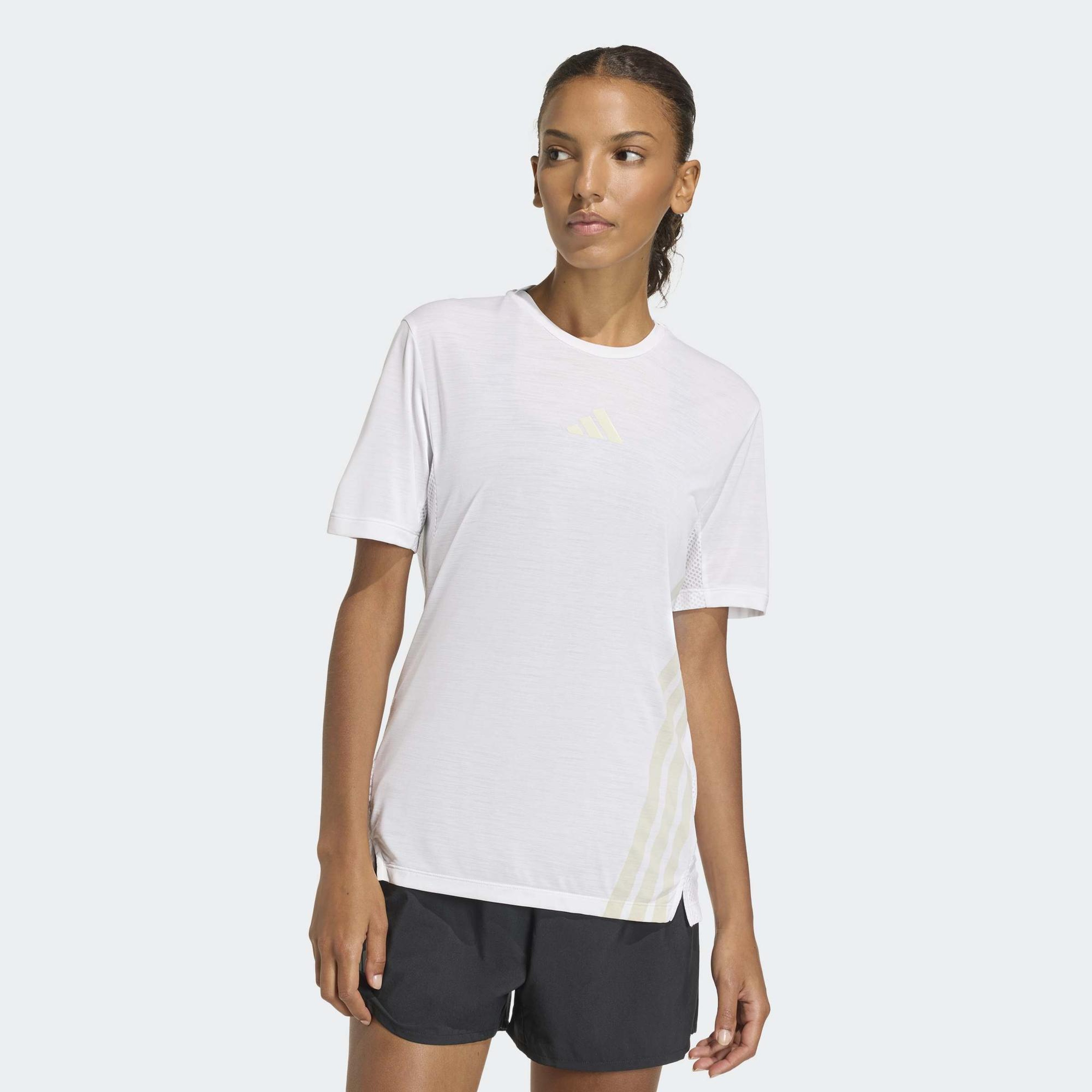 adidas Terrex Xperior Climacool+ Kadın Beyaz Koşu T-Shirt