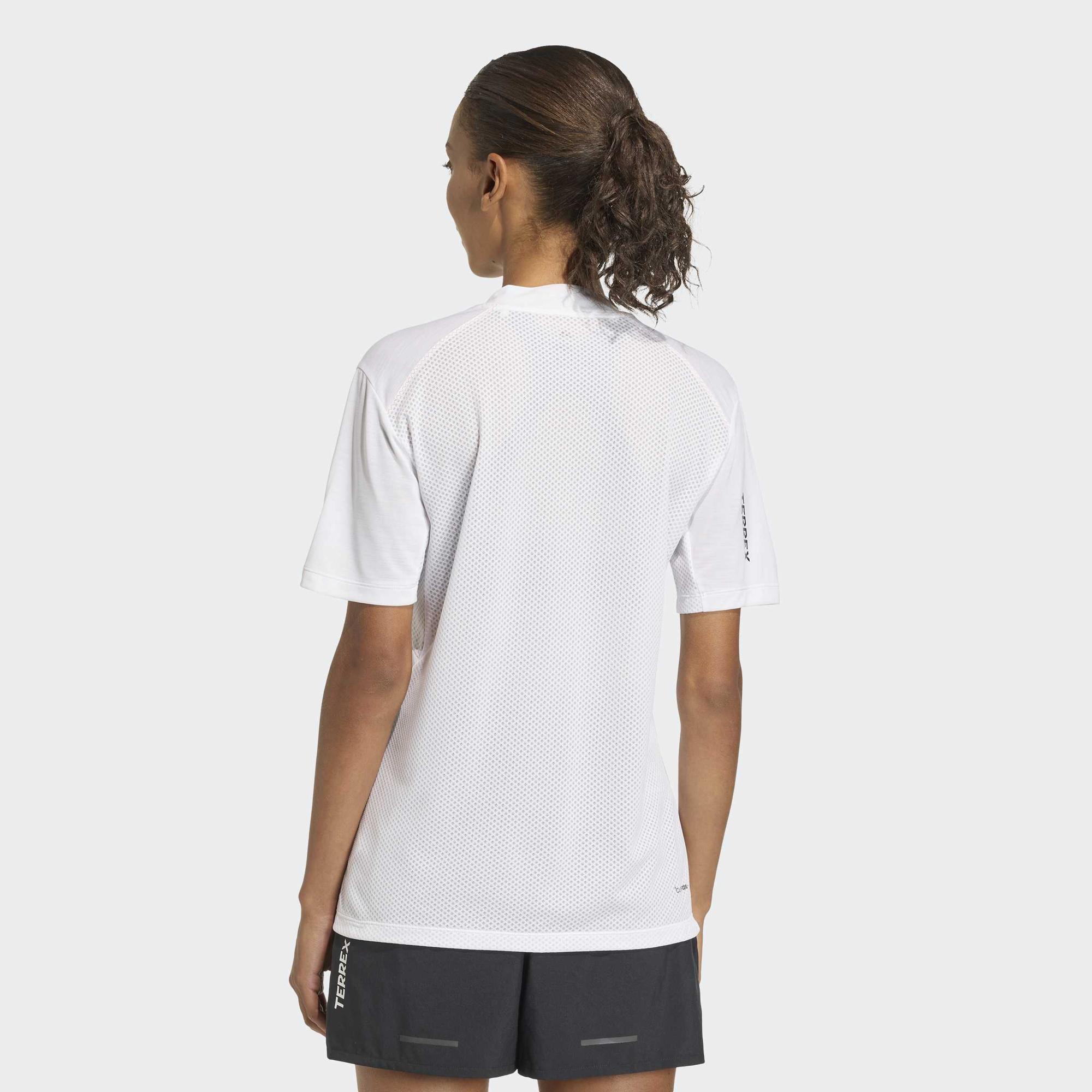 adidas Terrex Xperior Climacool+ Kadın Beyaz Koşu T-Shirt
