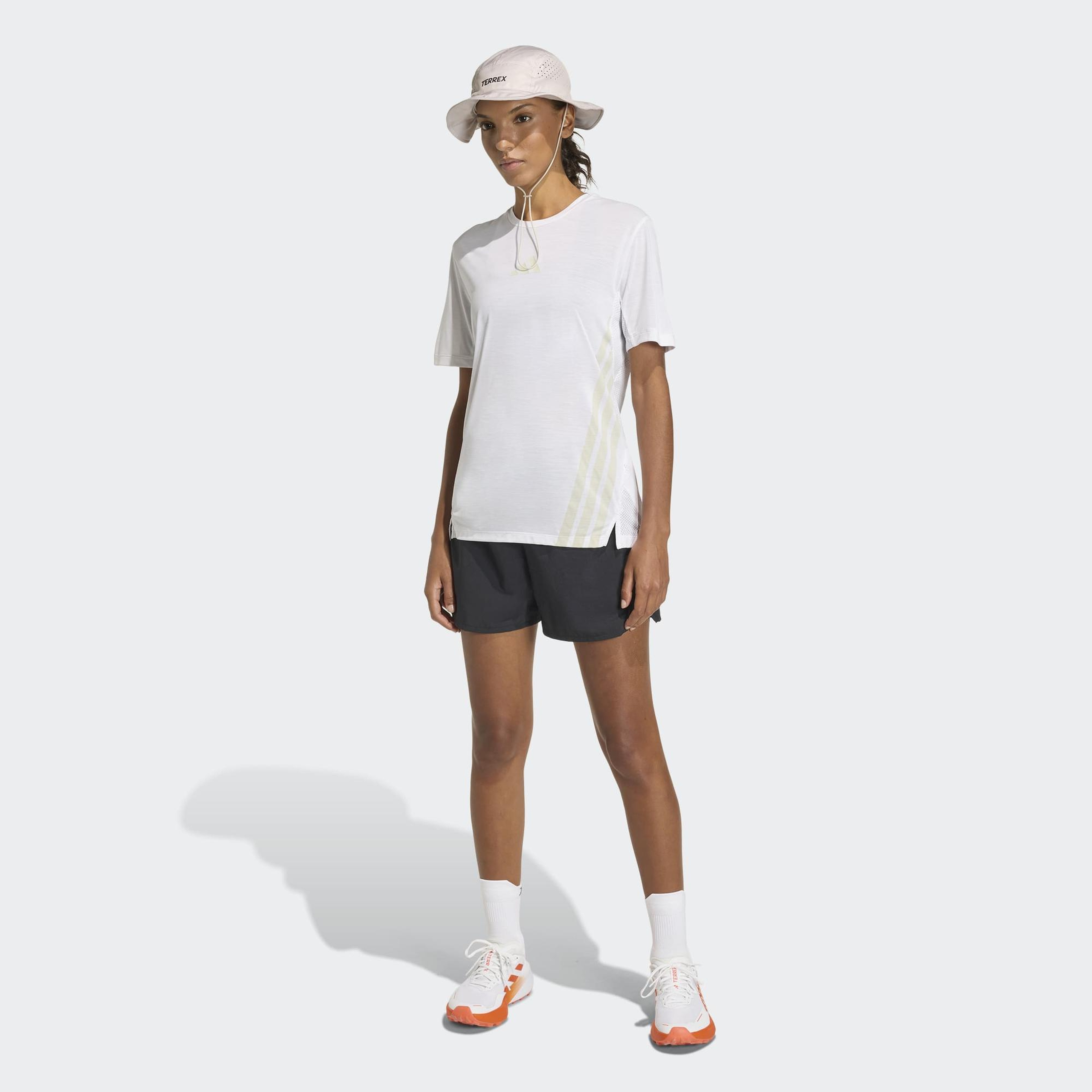 adidas Terrex Xperior Climacool+ Kadın Beyaz Koşu T-Shirt