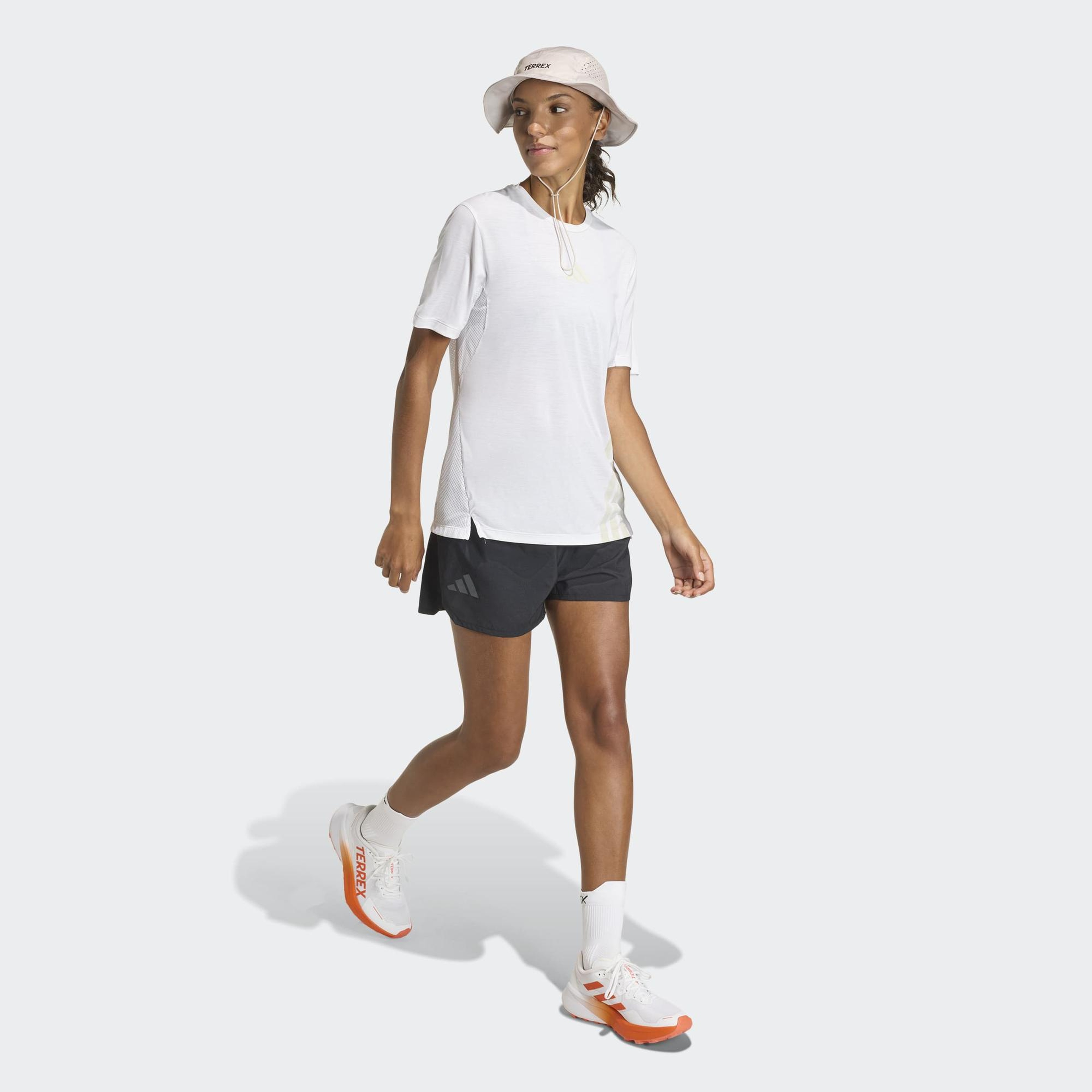adidas Terrex Xperior Climacool+ Kadın Beyaz Koşu T-Shirt