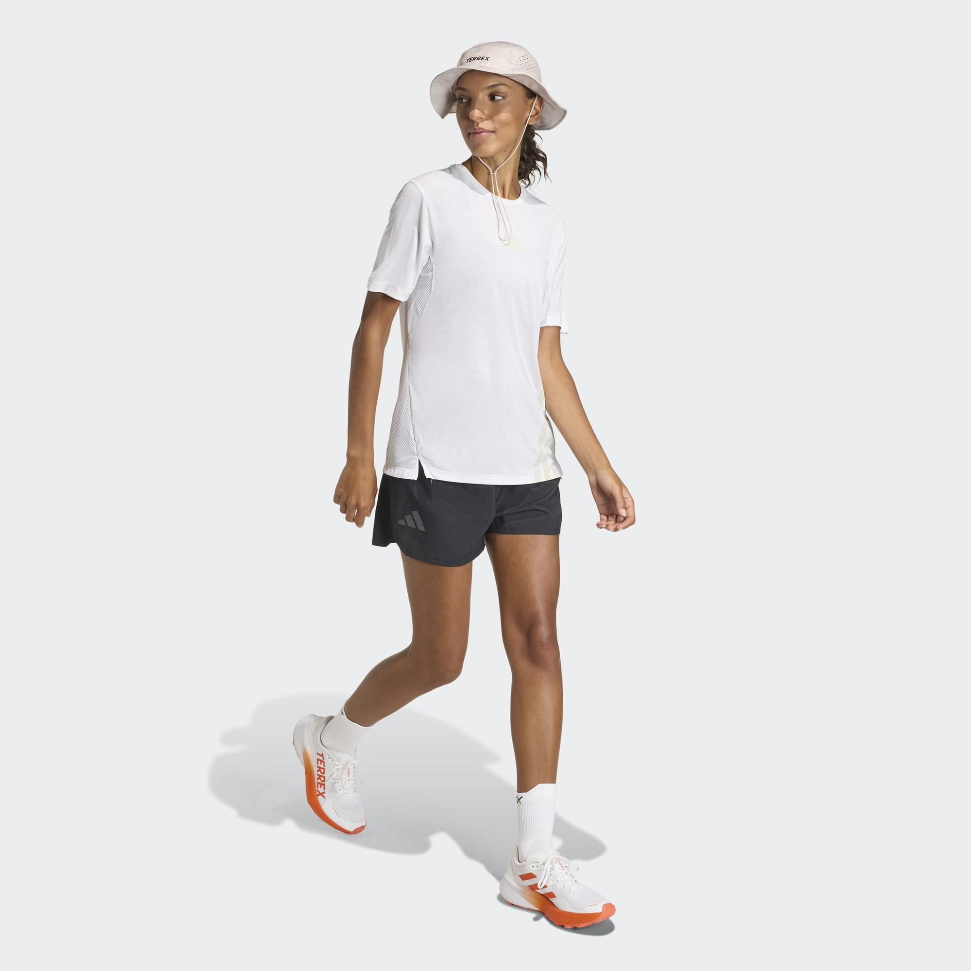 adidas Terrex Xperior Climacool+ Kadın Beyaz Koşu T-Shirt