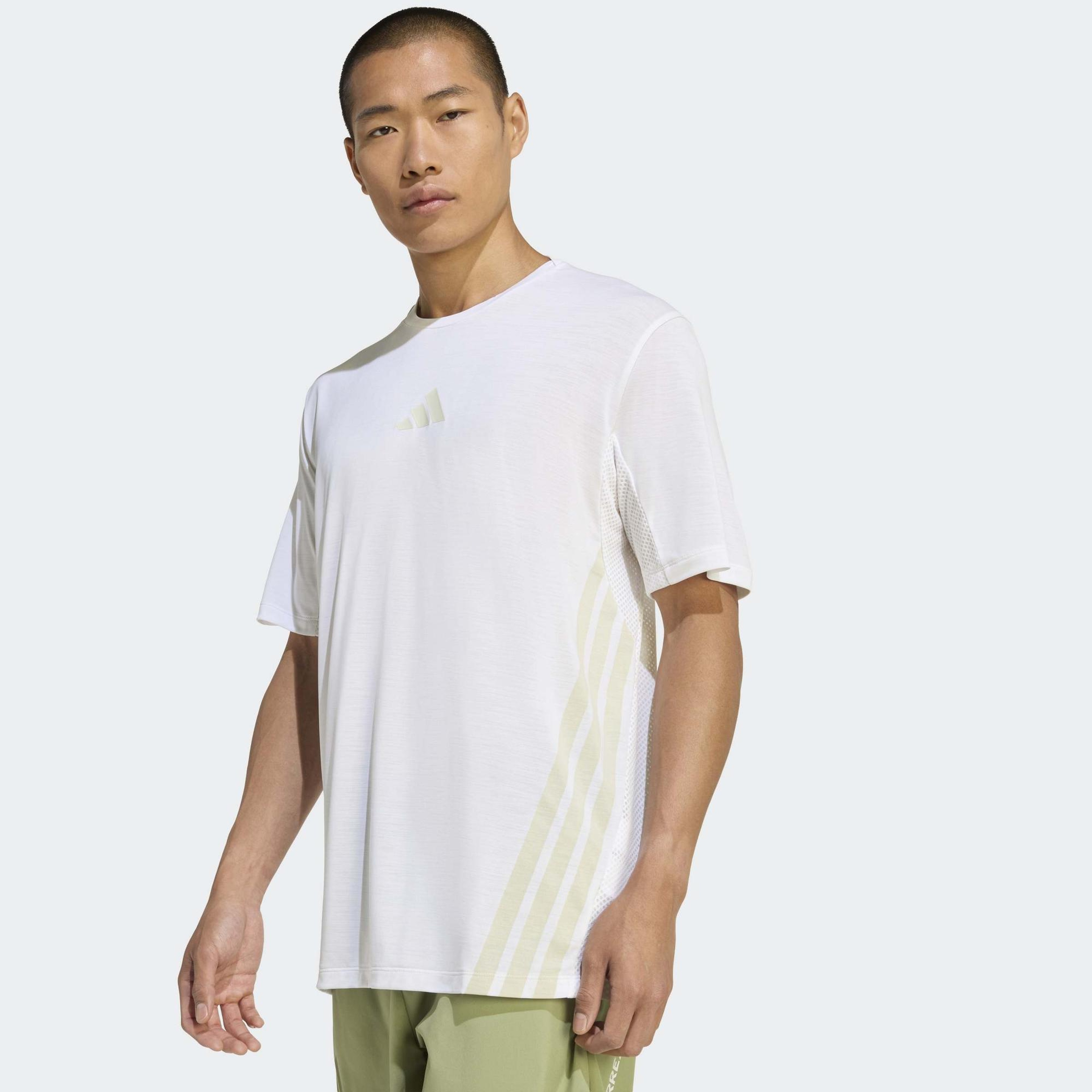 adidas Xpr Erkek Beyaz Koşu T-Shirt