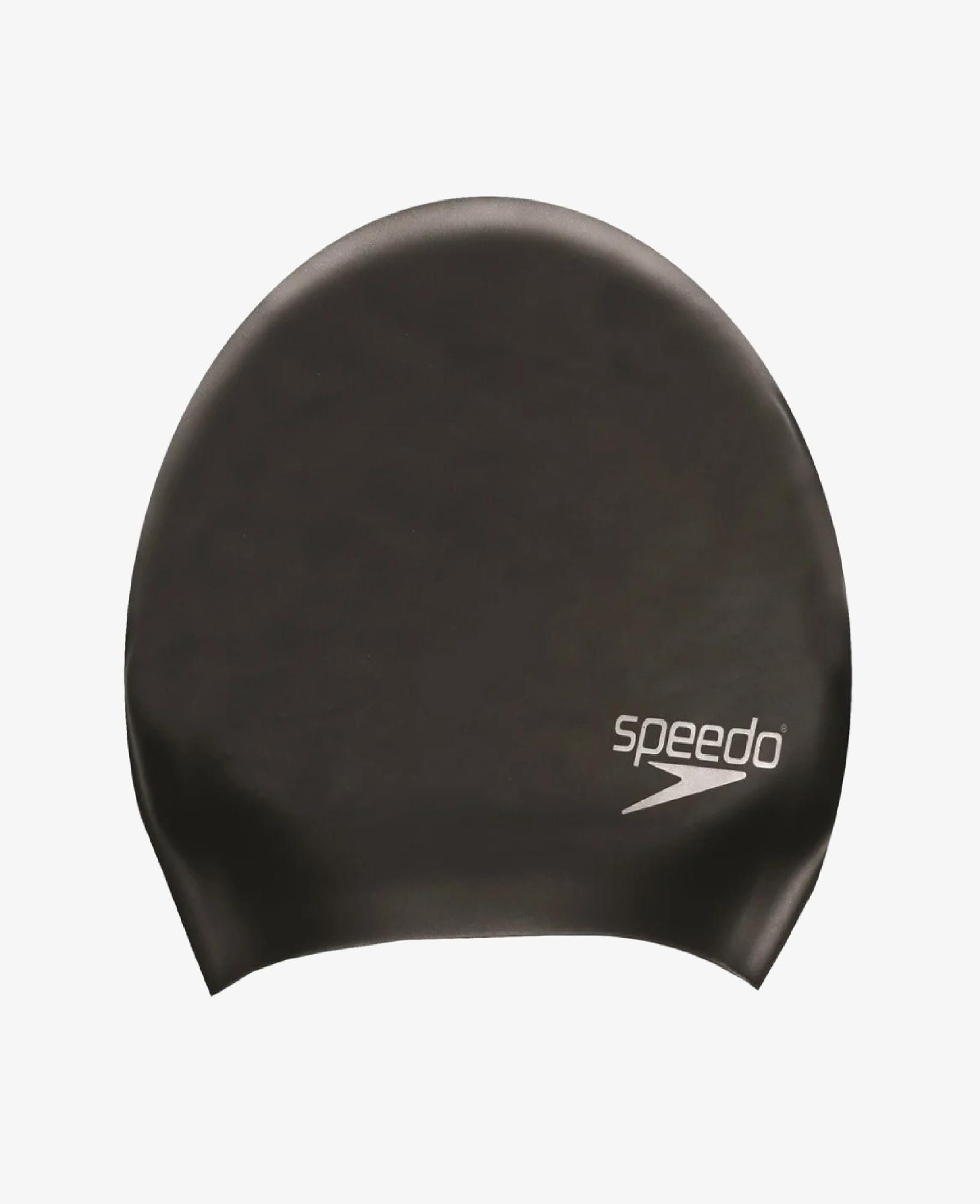 Speedo Silicon Unisex Siyah Yüzücü Bonesi