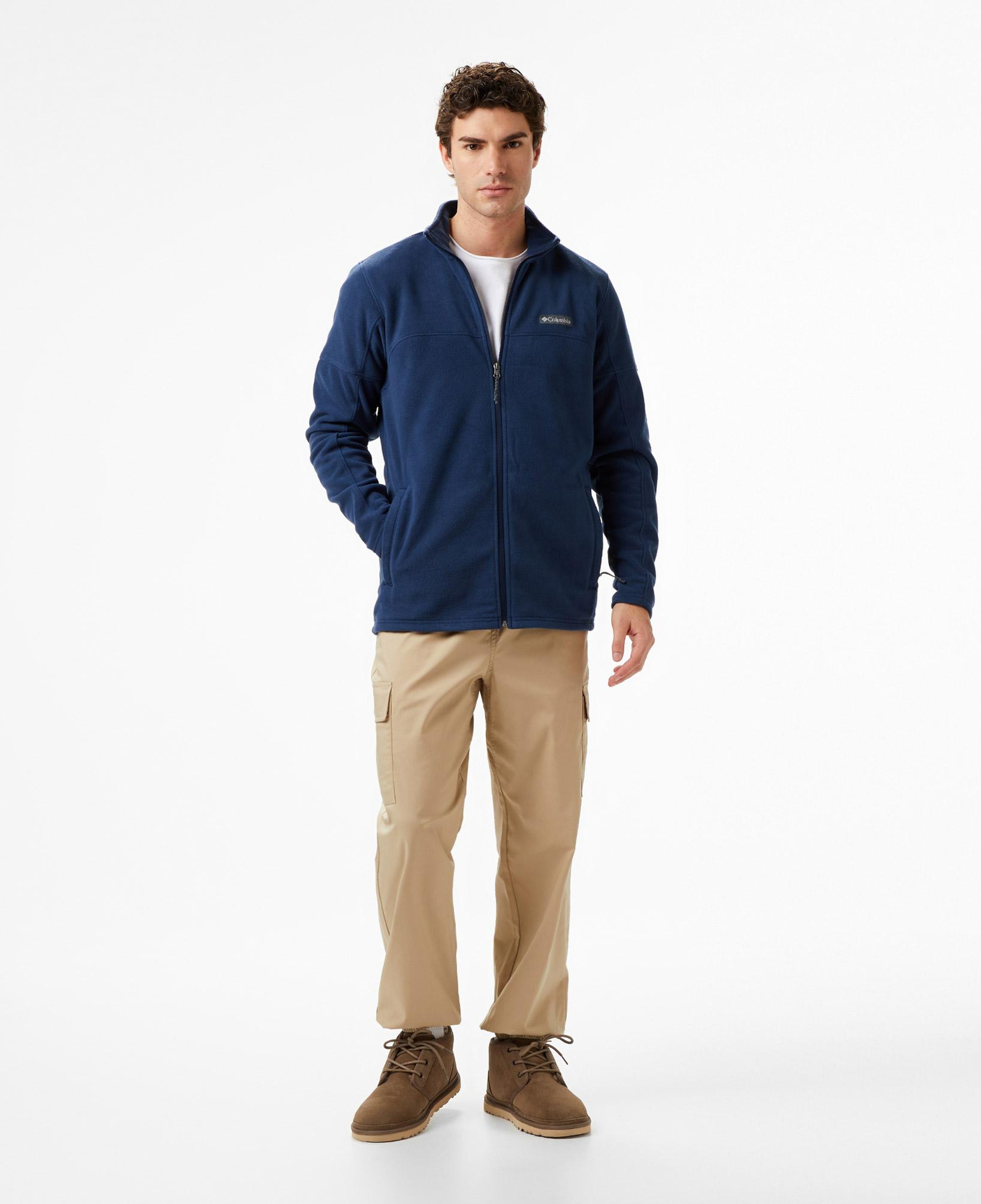 Columbia Basin Trail III Full Zip Erkek Lacivert Outdoor Polar