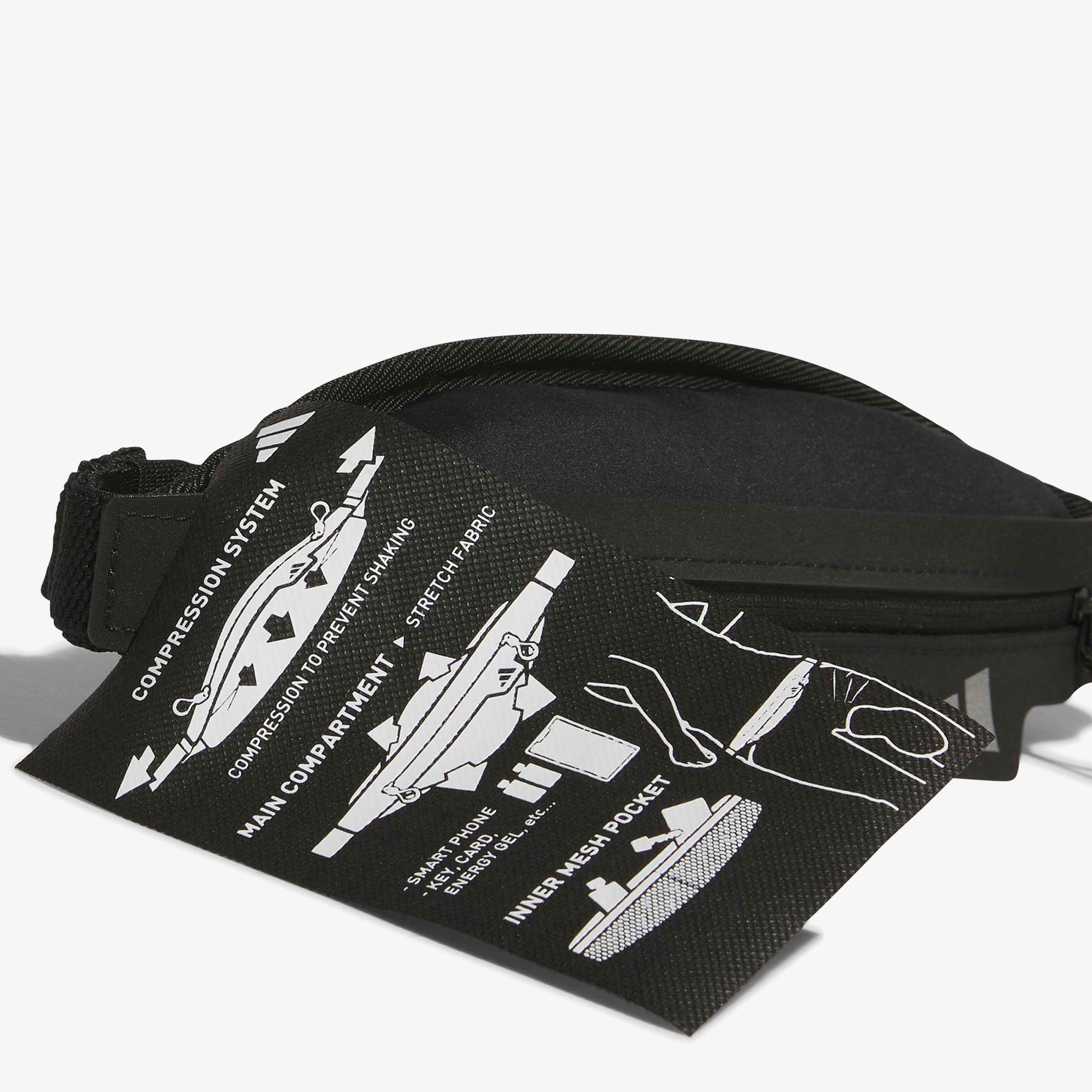 adidas Koşu Kemeri Unisex Siyah Koşu Çantası
