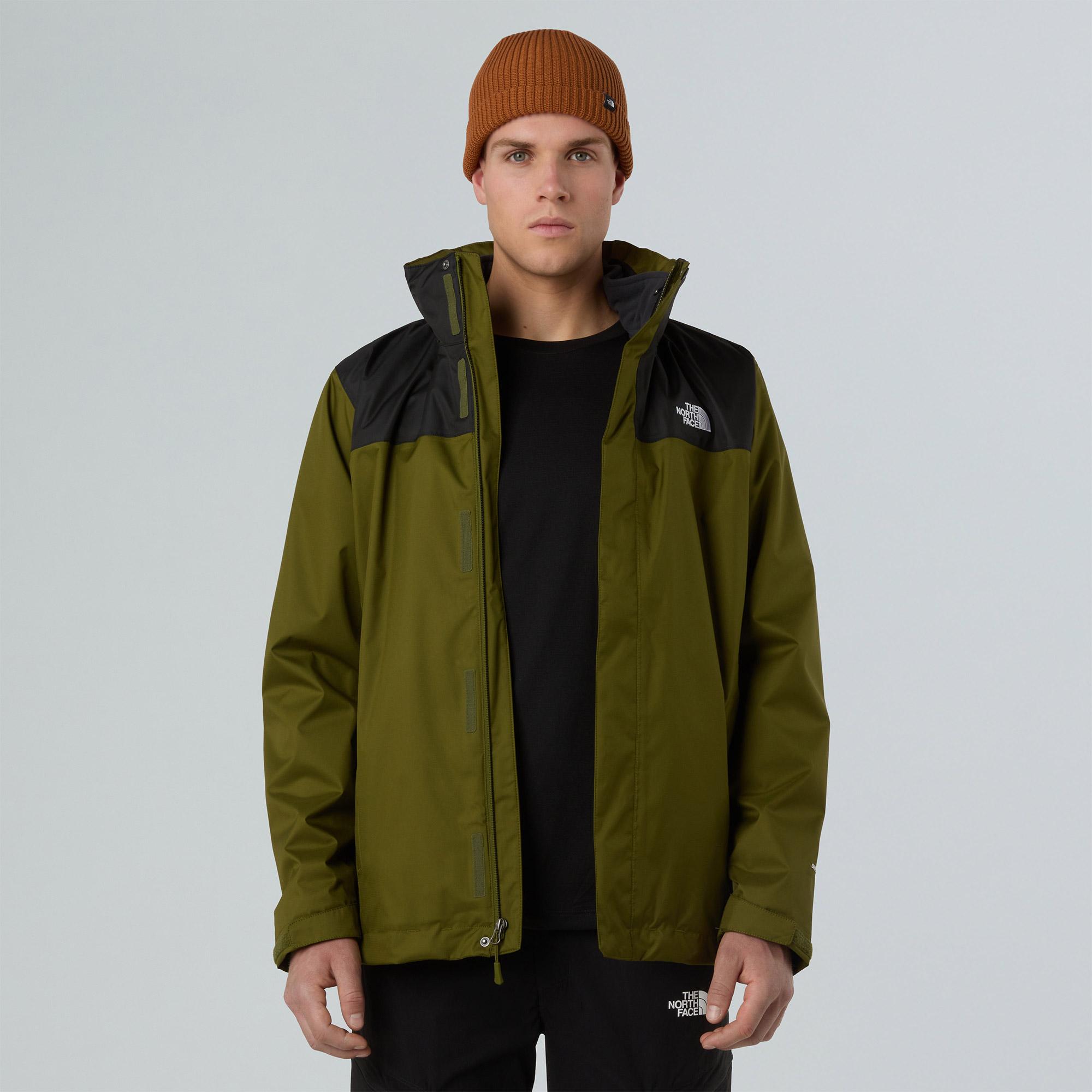 The North Face Evolve II Triclimate 3in1 Erkek Haki Outdoor Mont