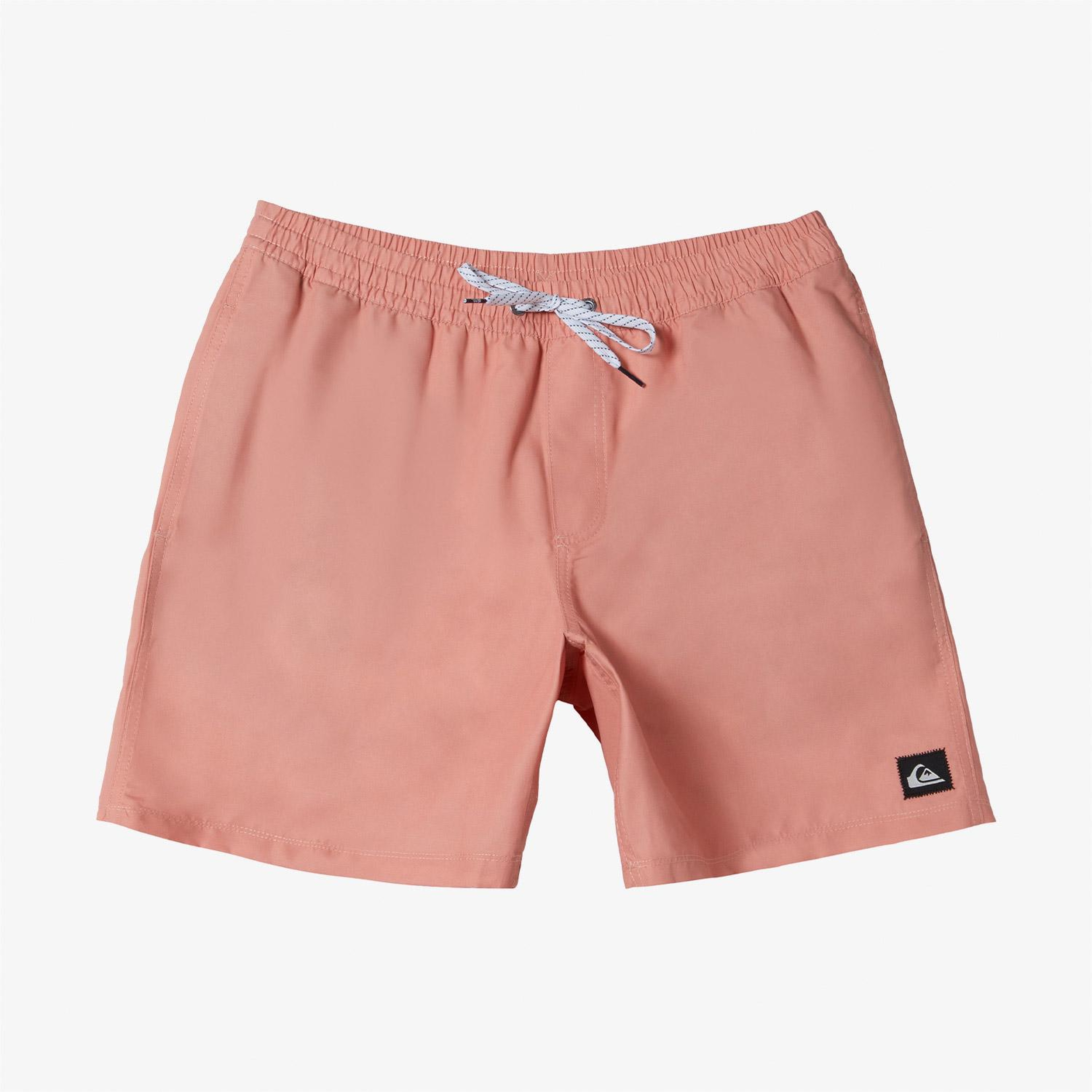 Quiksilver Everyday Solid 15 Erkek Pembe Deniz Şortu