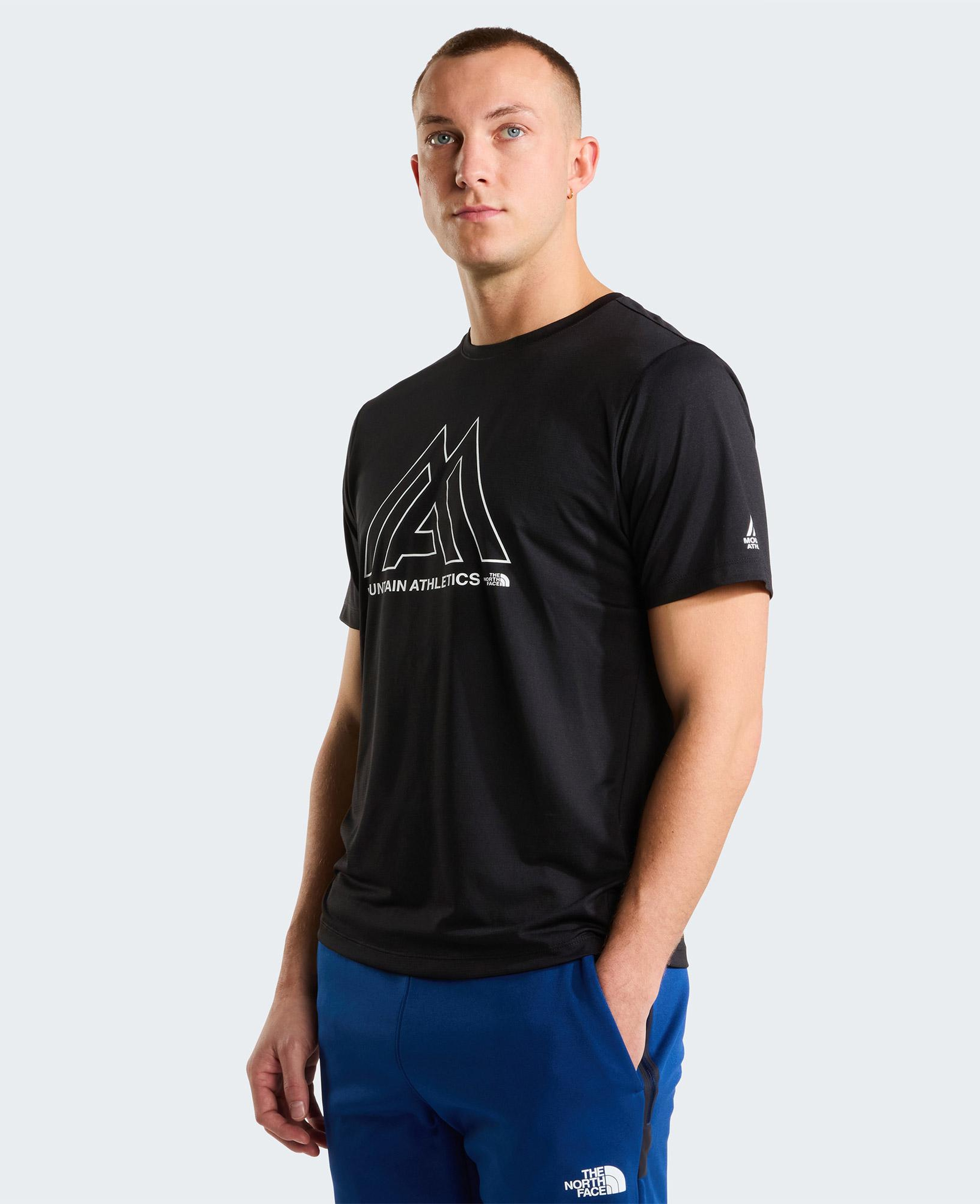 The North Face Ma 24/7 Short Sleeves Erkek Siyah T-Shirt