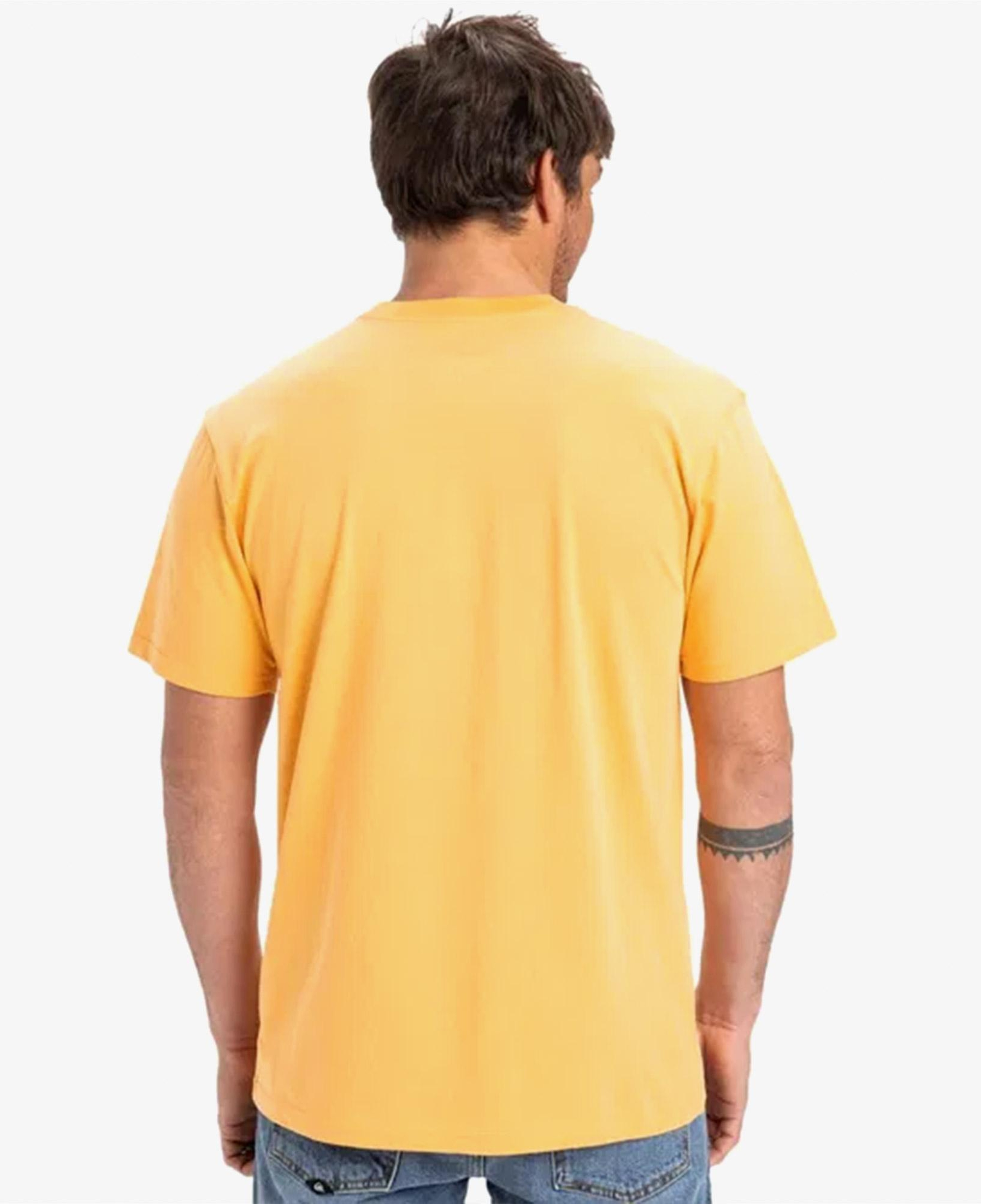 Quiksilver Ev Mini Logo Ss Erkek Sarı T-Shirt