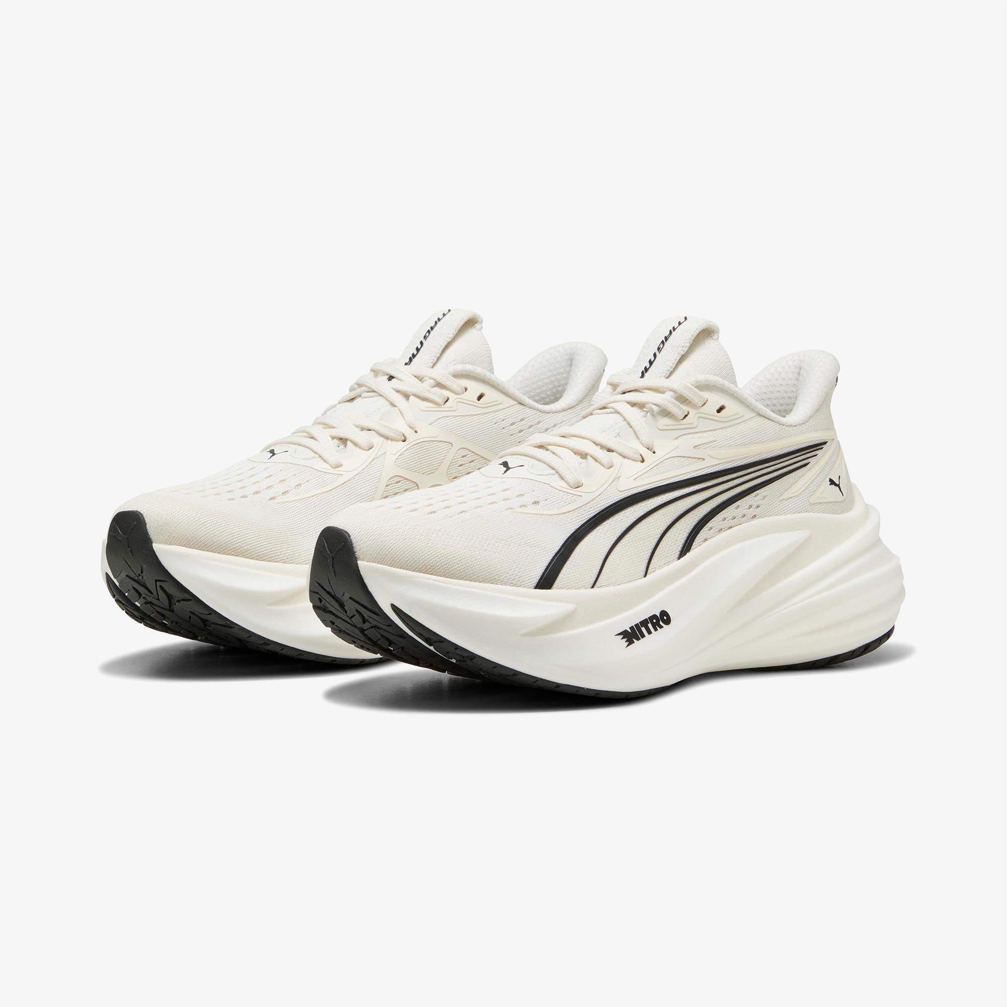 Puma Magmax Nitro 2 Kadın Beyaz Koşu Ayakkabısı