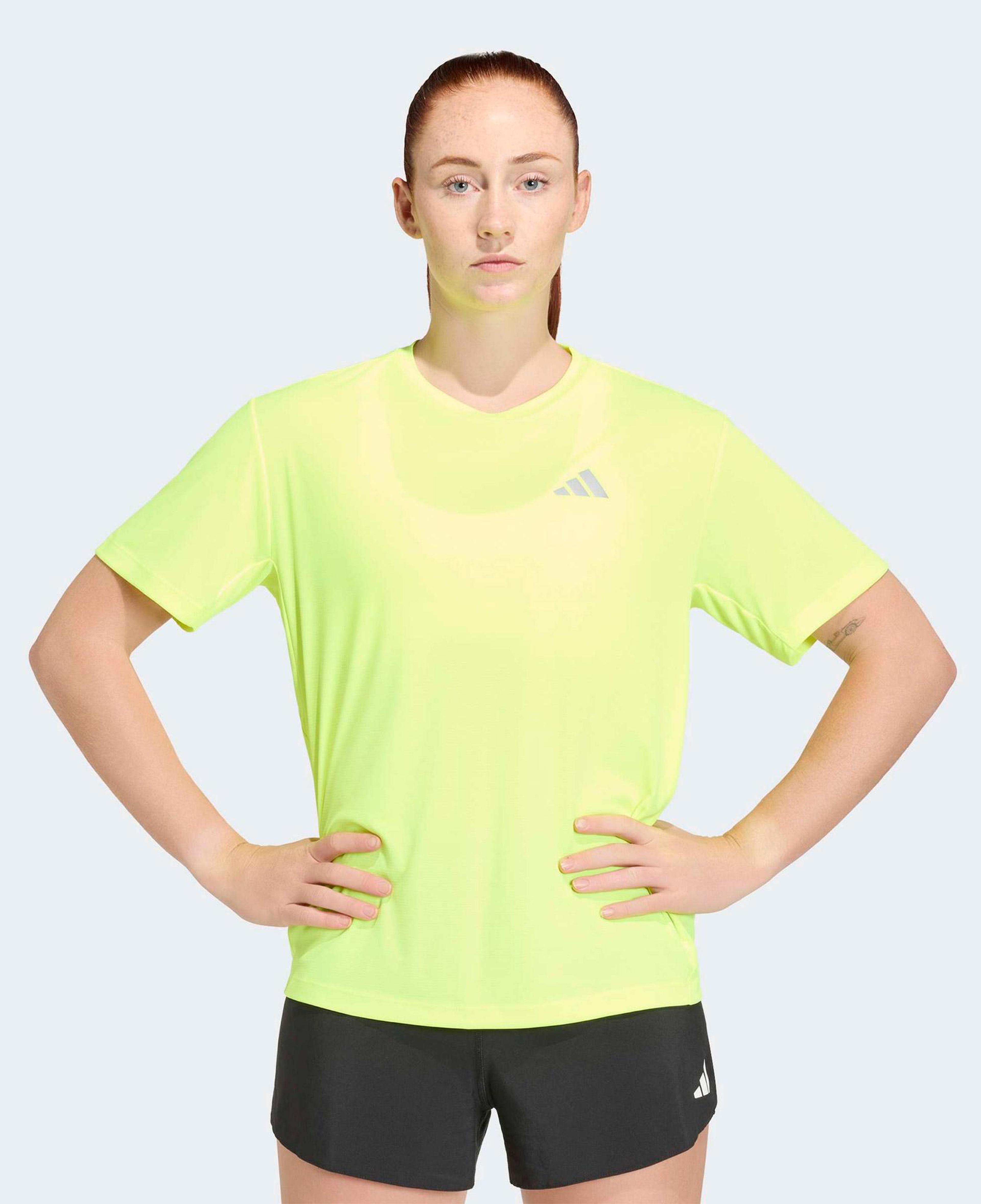 adidas Adi365 Running Essentials Kadın Sarı Koşu T-Shirt