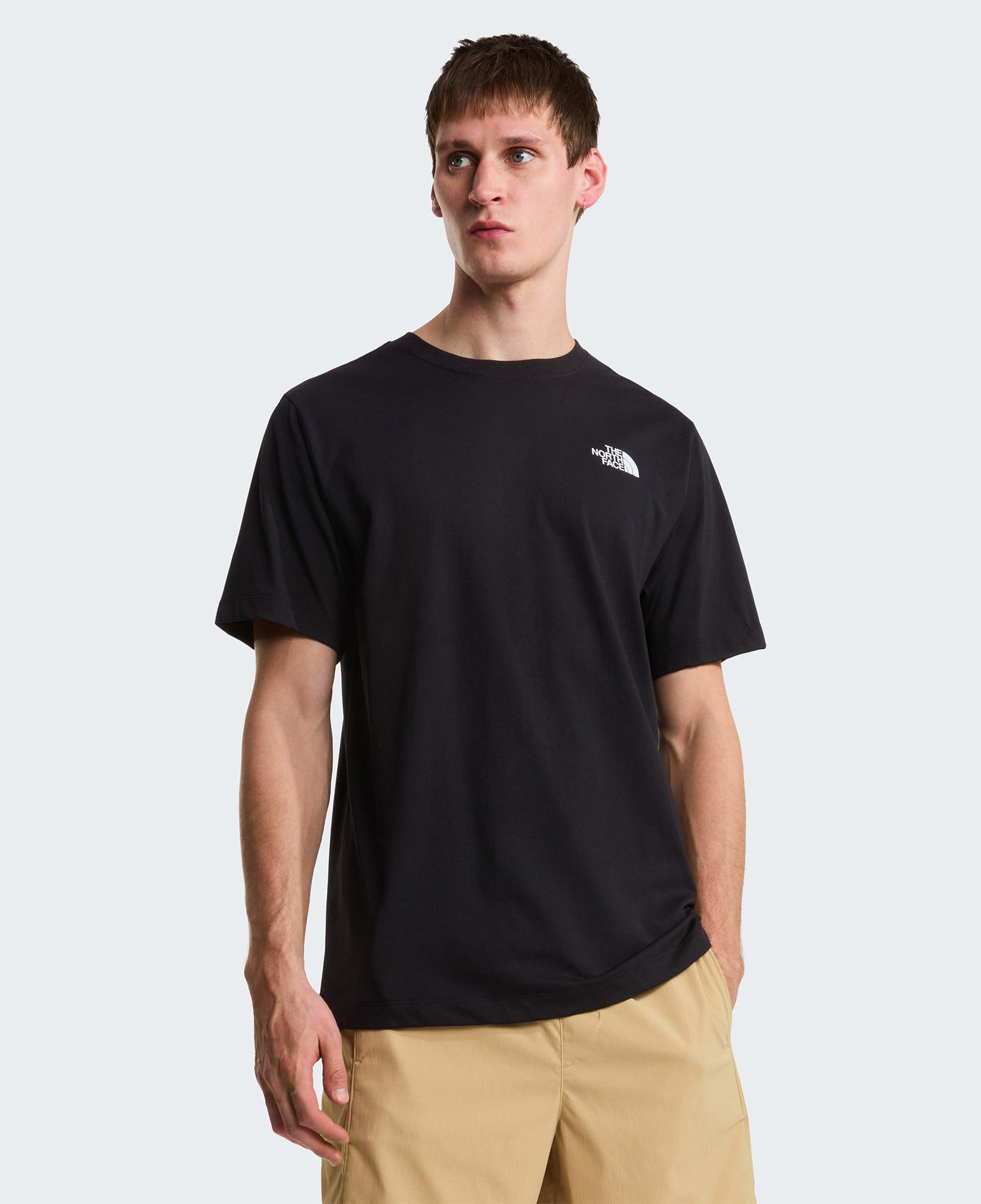 The North Face Monte Regular Short Sleeve Graphic Erkek Siyah T-Shirt
