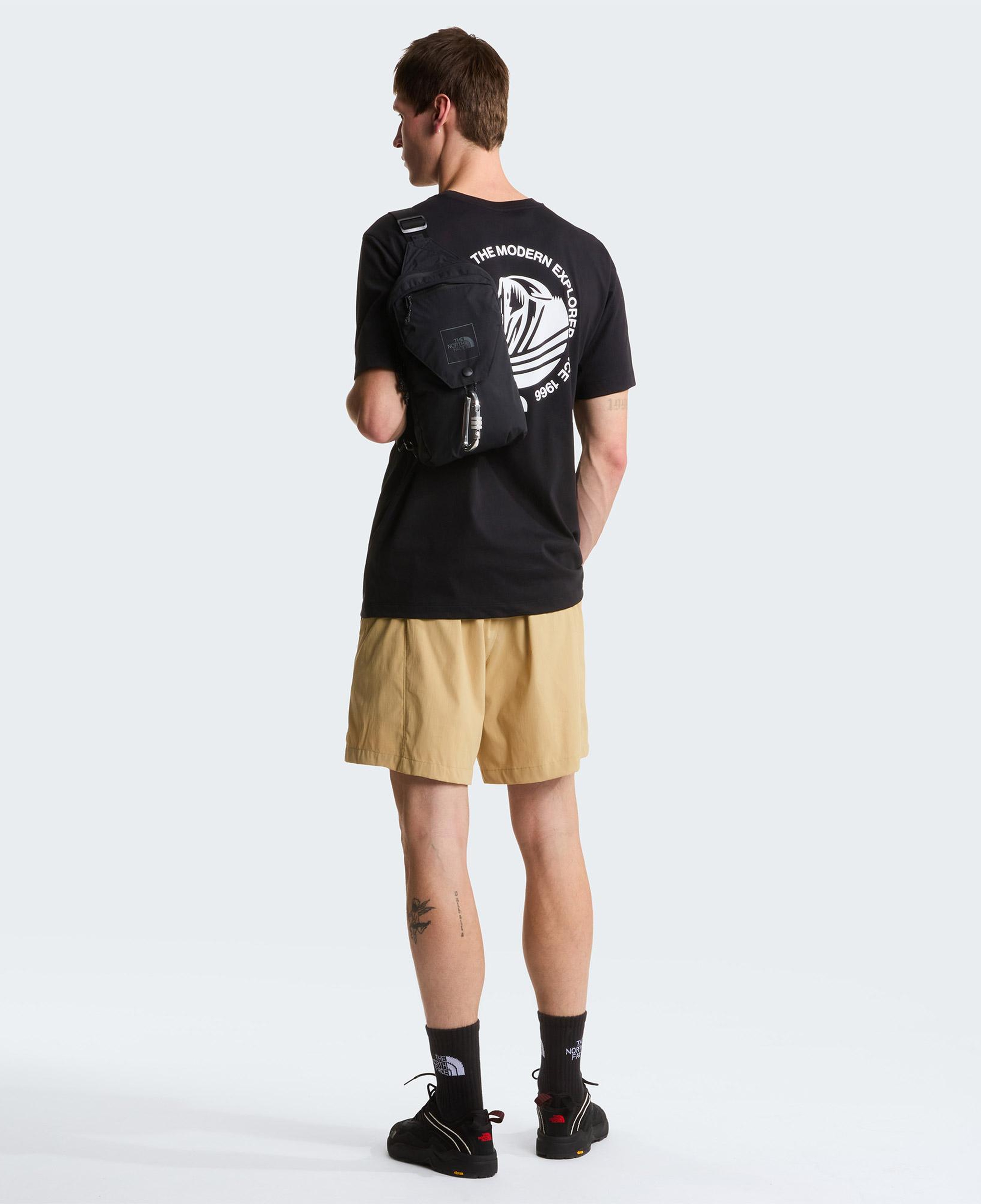 The North Face Monte Regular Short Sleeve Graphic Erkek Siyah T-Shirt