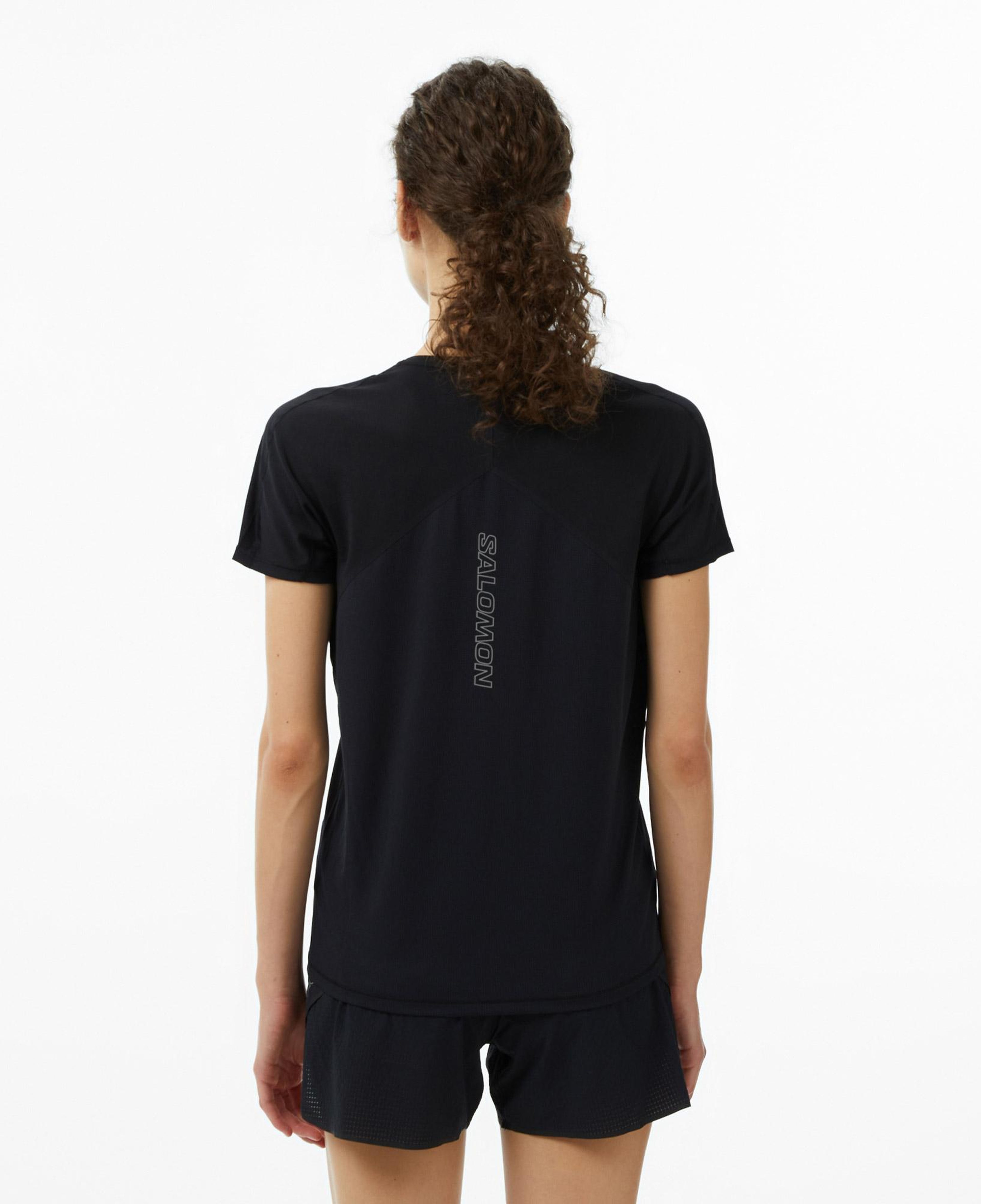 Salomon Sense Aero Kadın Siyah T-Shirt
