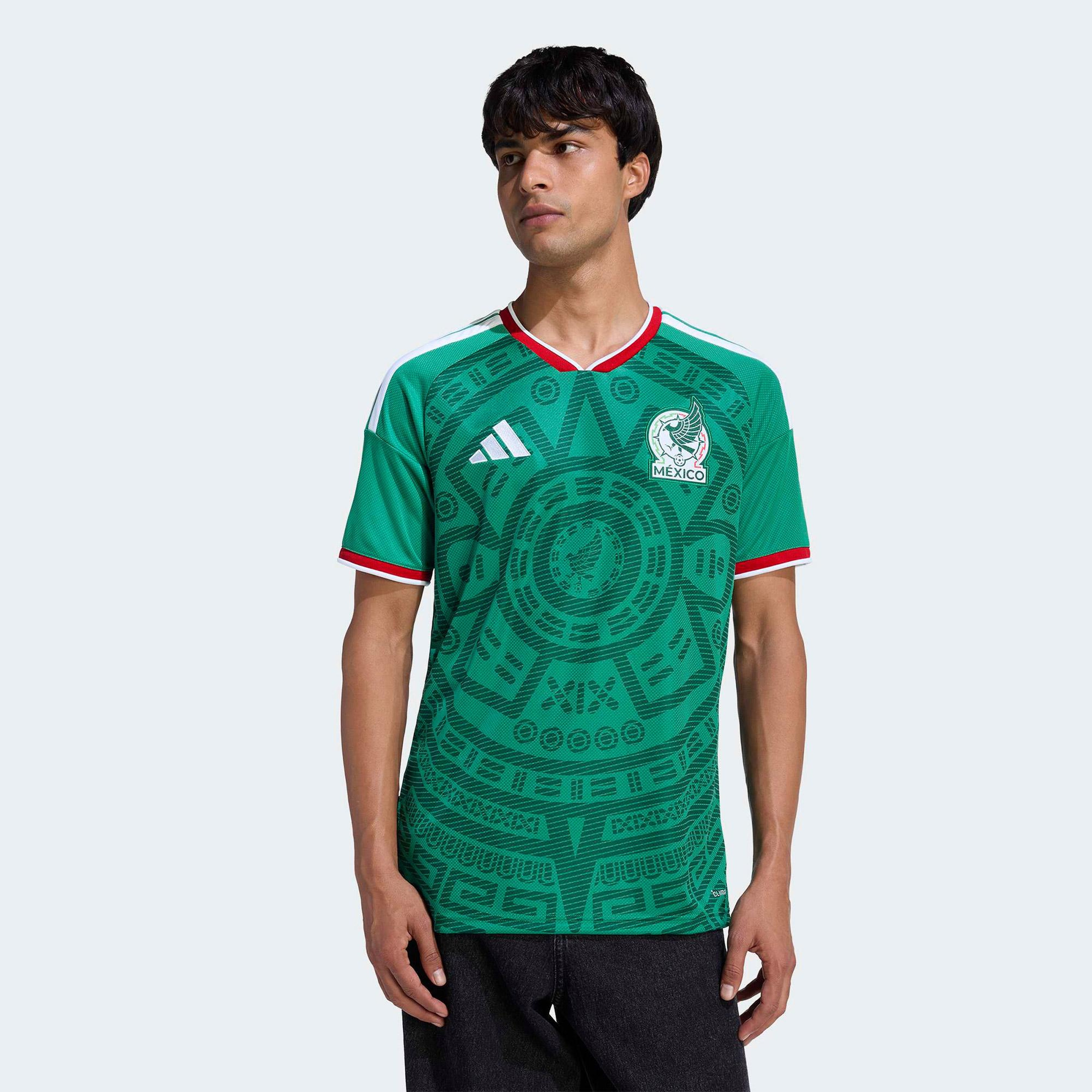 adidas Meksika 26 İç Saha Erkek Yeşil Forma