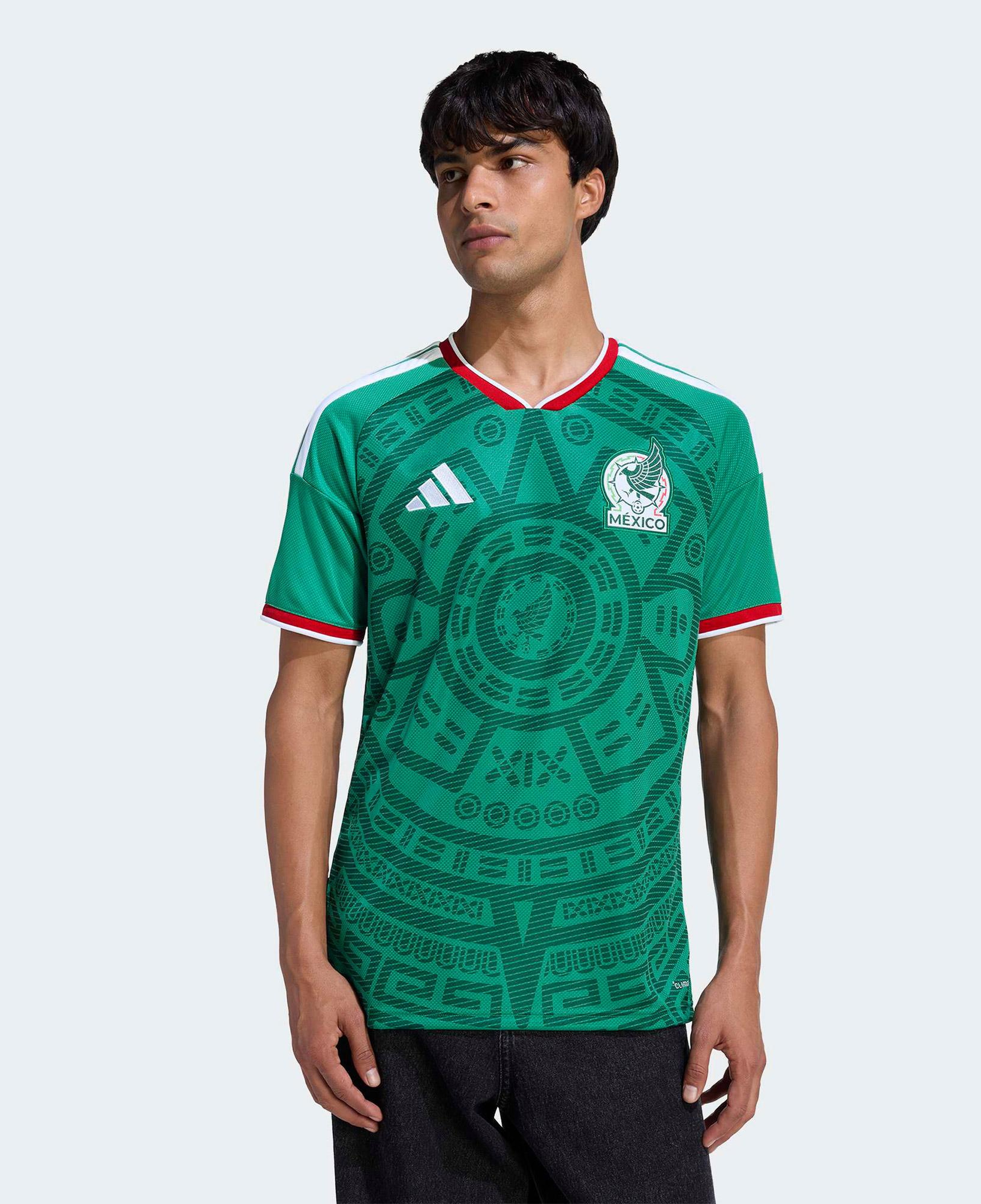 adidas Meksika 26 İç Saha Erkek Yeşil Forma