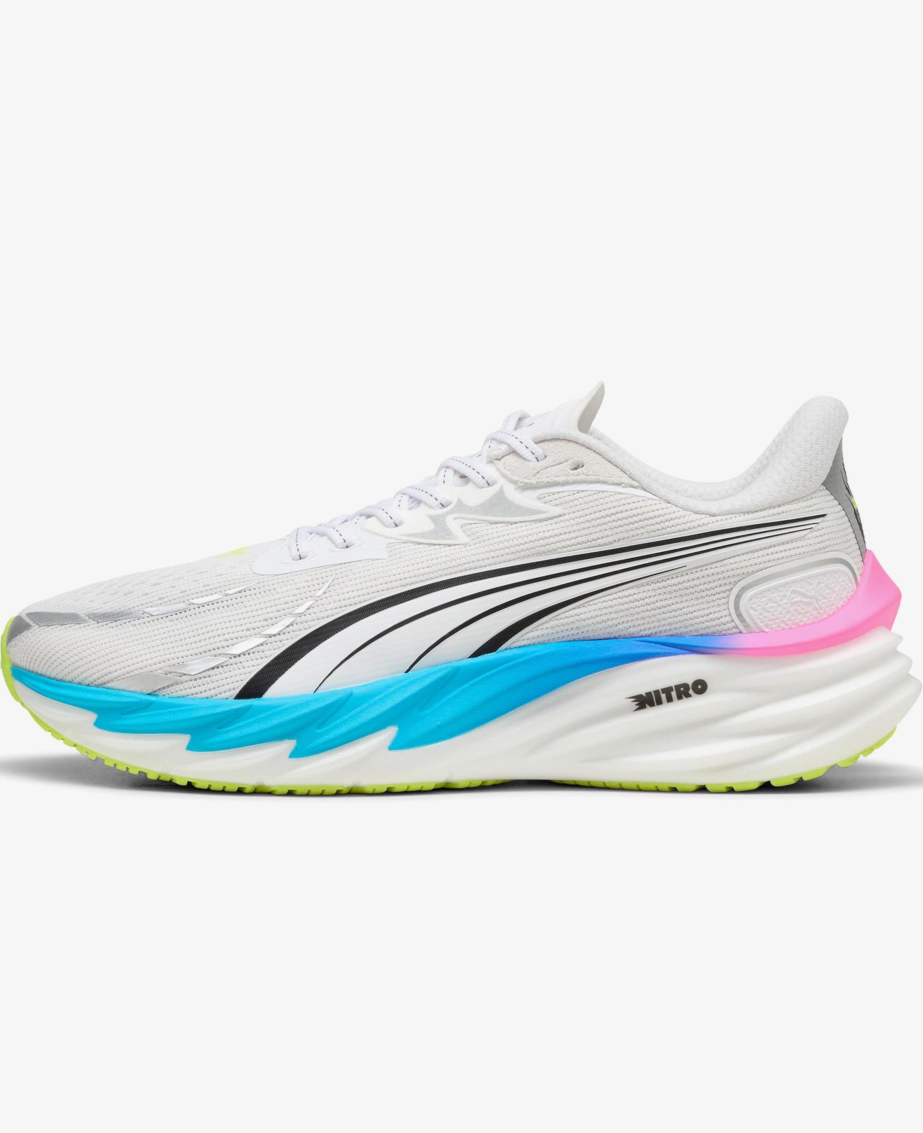 Puma Velocity Nitro 4 Erkek Beyaz Koşu Ayakkabısı