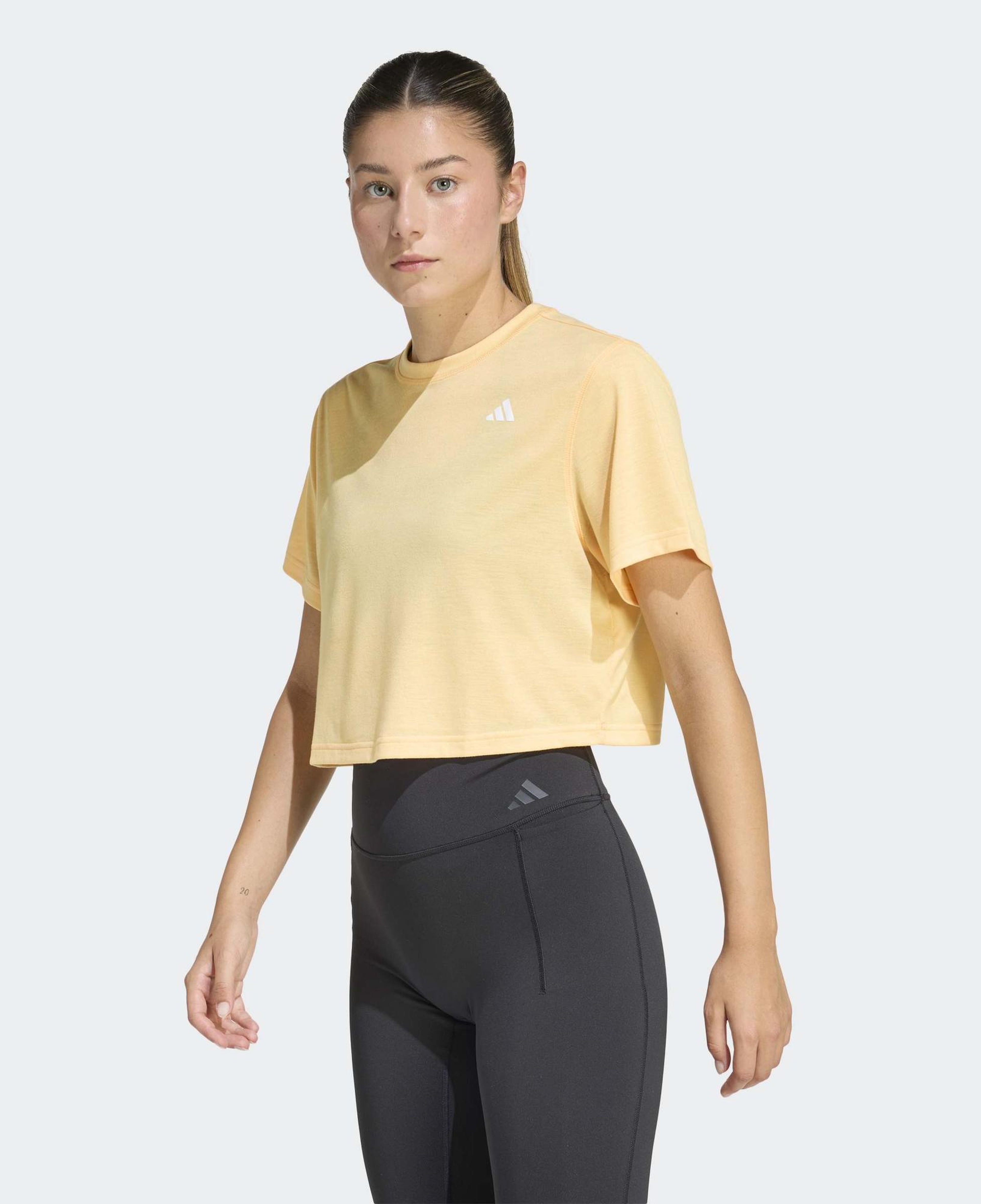 adidas Train Essentials Boxy Workout Kadın Turuncu Antrenman T-Shirt