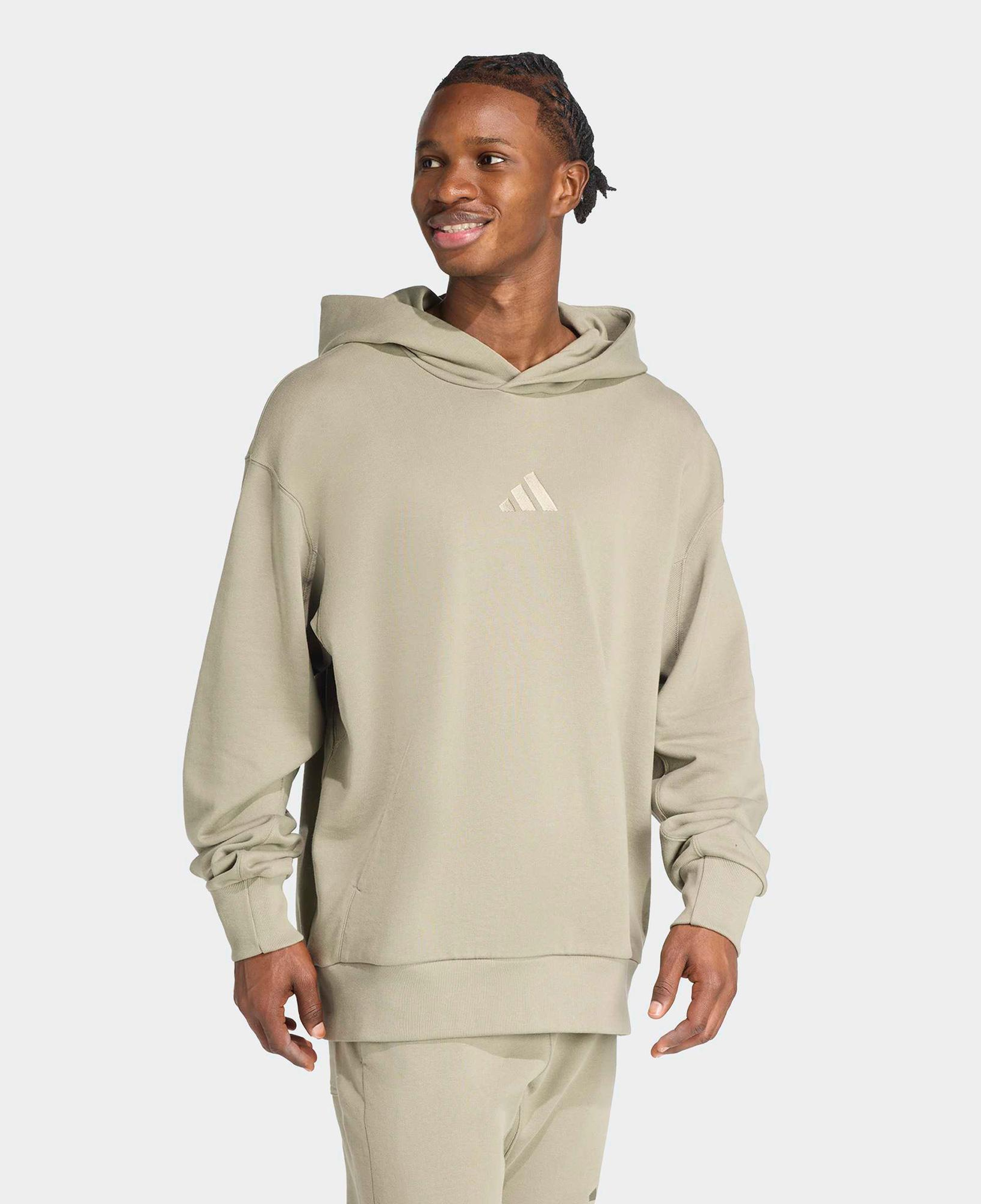 adidas All Szn French Terry Erkek Yeşil Sweatshirt