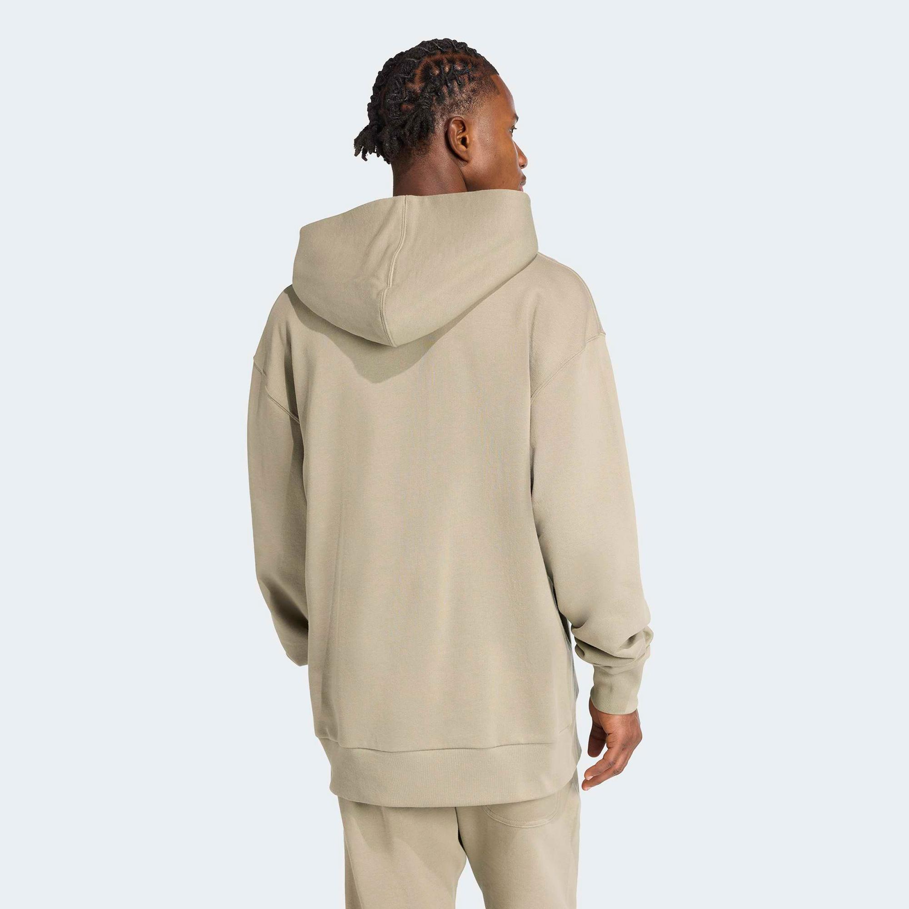 adidas All Szn French Terry Erkek Yeşil Sweatshirt
