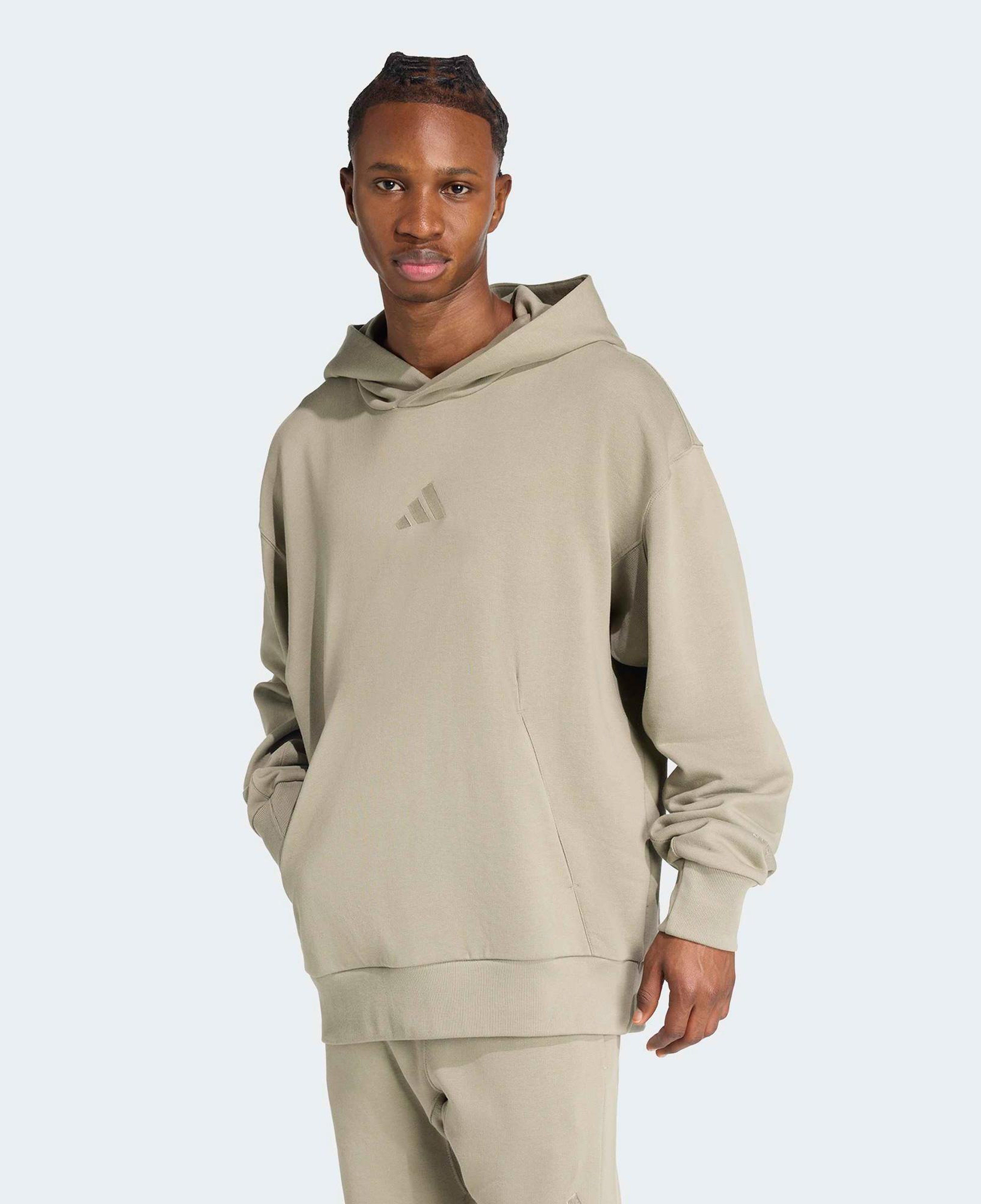 adidas All Szn French Terry Erkek Yeşil Sweatshirt